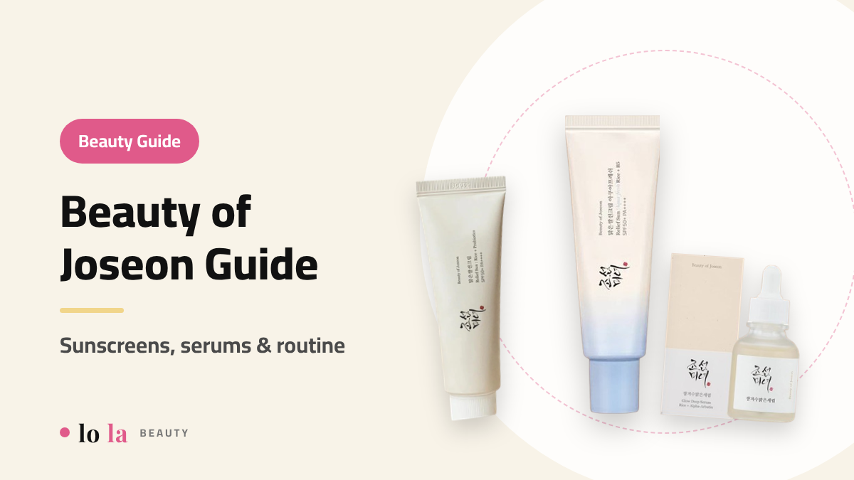 Beauty Guide cover: Beauty of Joseon guide, best products and routine