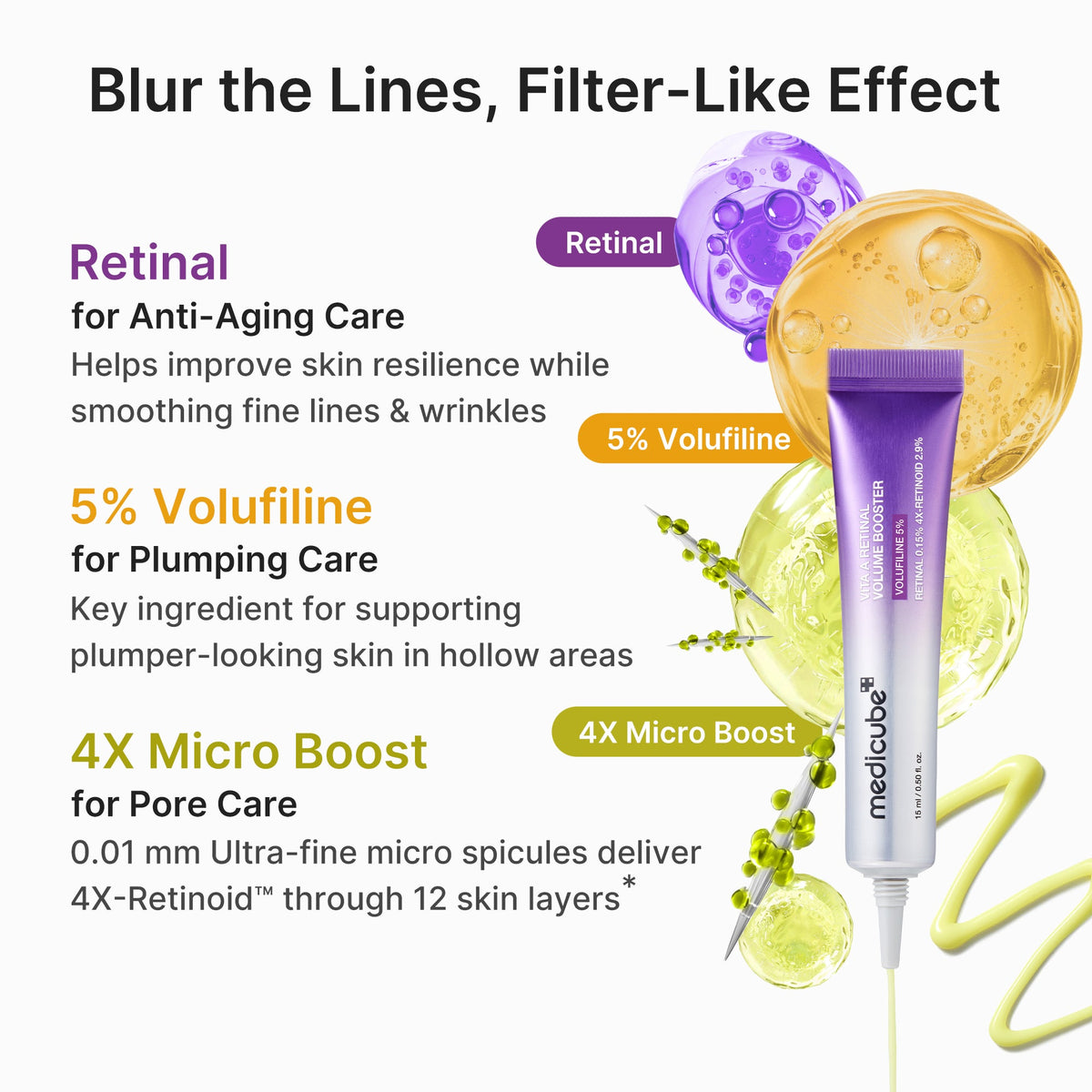 Medicube Vita A Retinal Volume Booster 15Ml