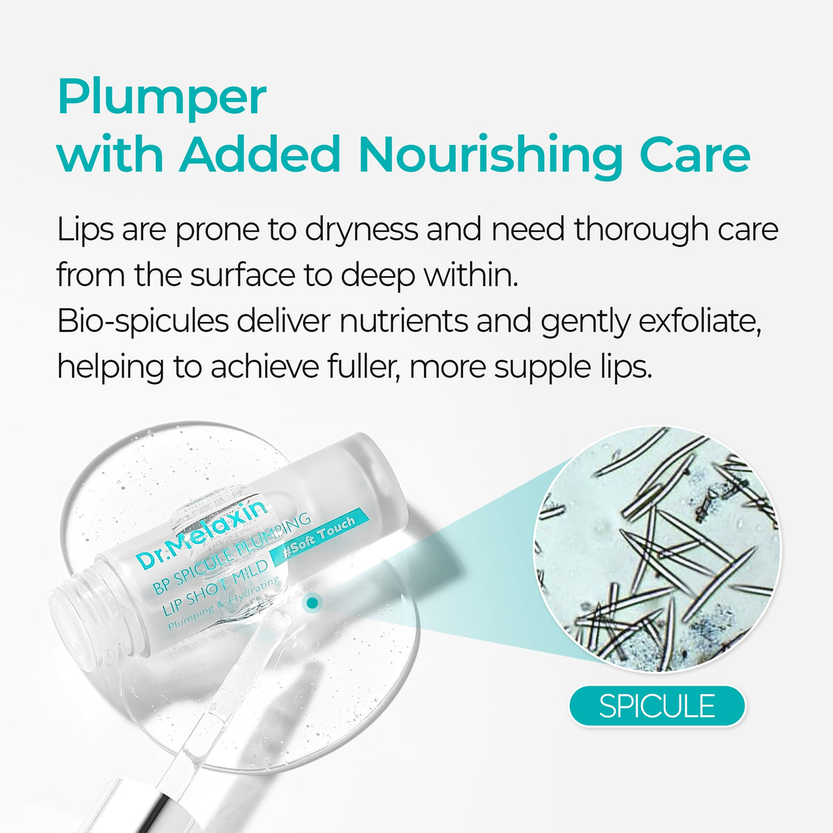 Dr. Melaxin BP Spicule Plumping Lip Shot Mild #Soft Touch 4Ml