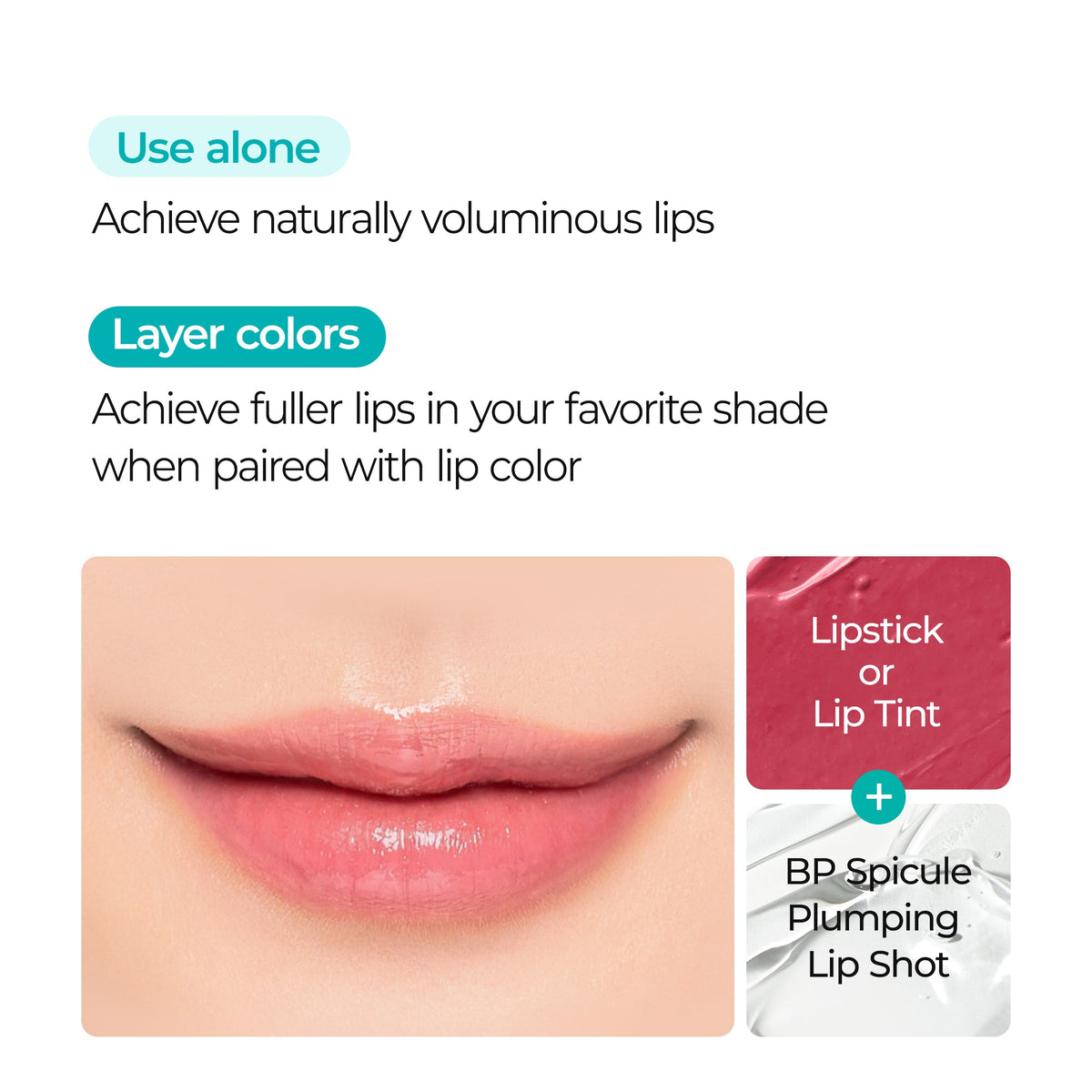 Dr. Melaxin BP Spicule Plumping Lip Shot Mild #Soft Touch 4Ml