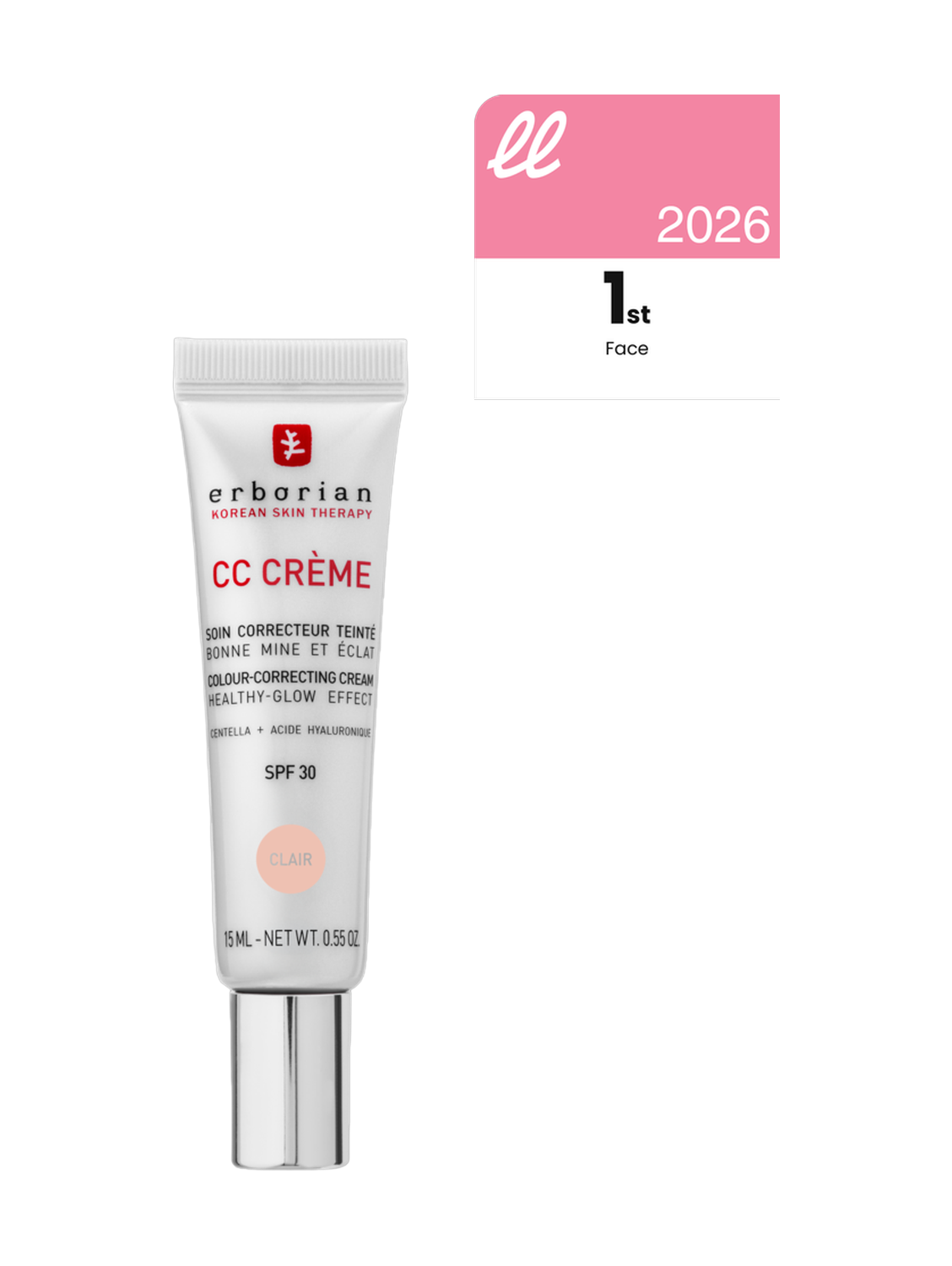 Erborian CC Crème Teinte Clair SPF30 15Ml