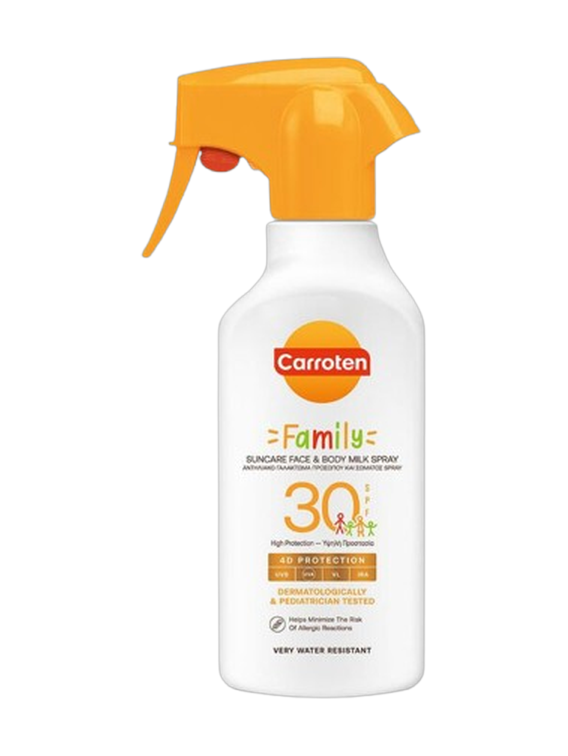 Carroten Family SunCare Face&Body Milk Spray SPF30 270Ml