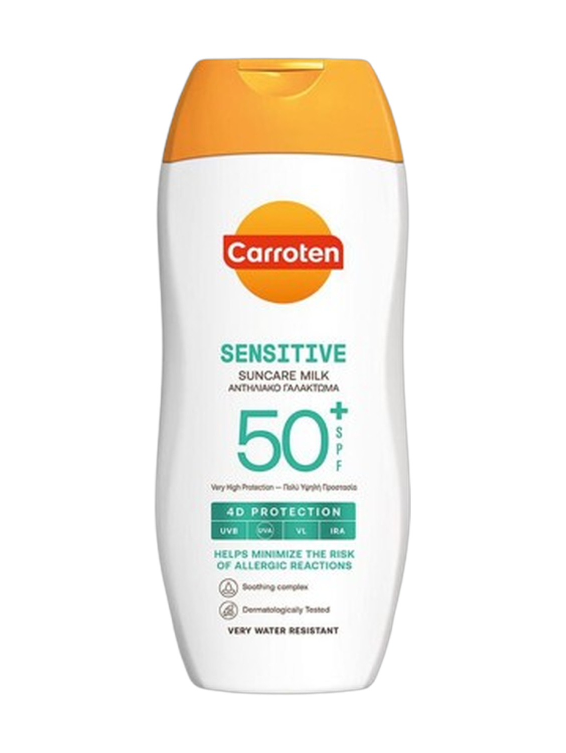 Carroten Sensitive Suncare Milk SPF50+ 200Ml
