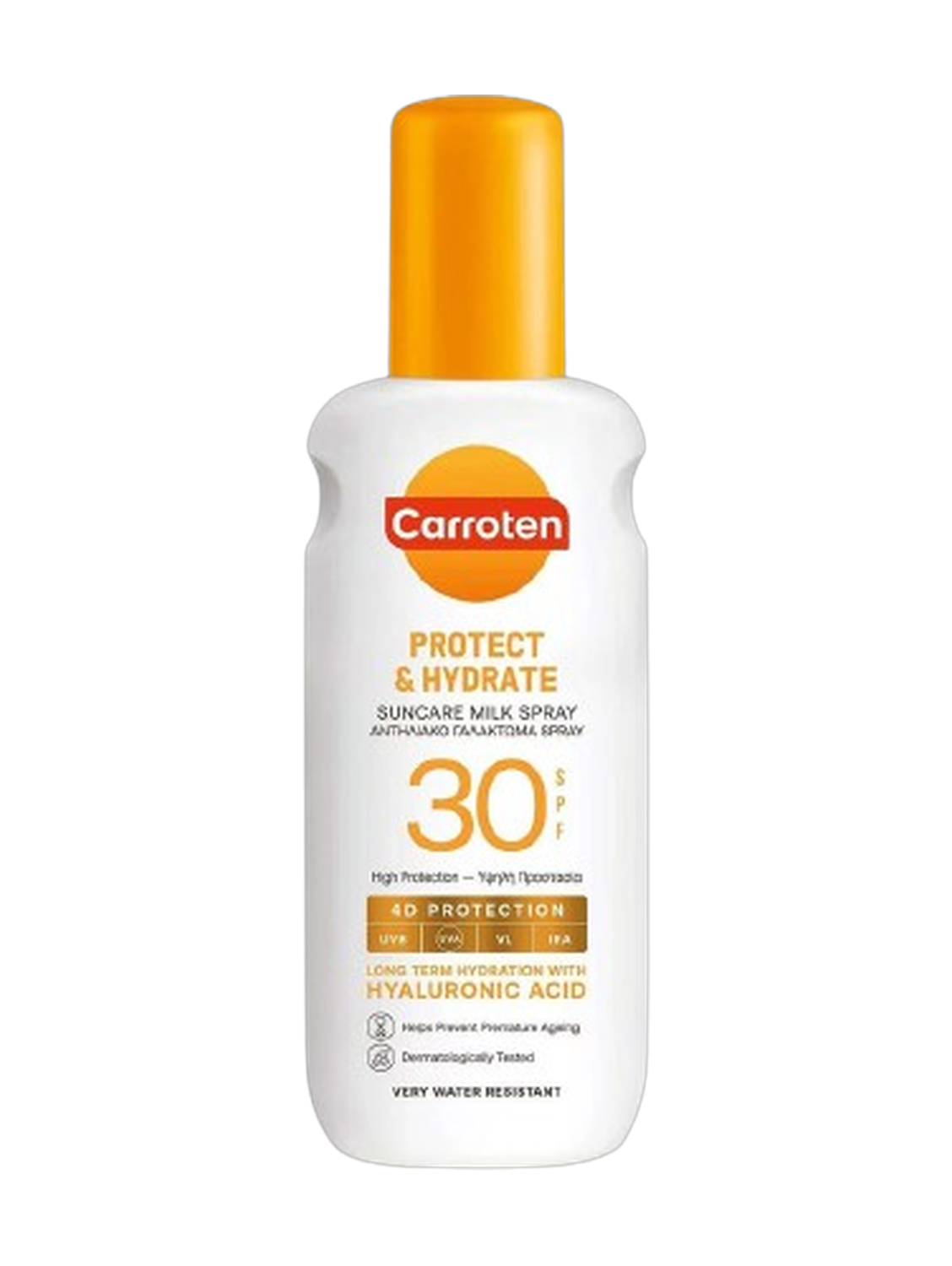 Carroten Protect & Hydrate Suncare Milk Spray SPF30 200Ml