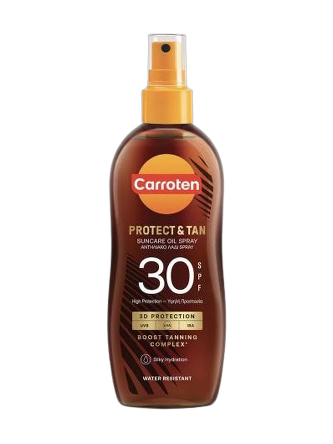 Carroten Protect & Tan Suncare Oil Spray SPF30 150Ml