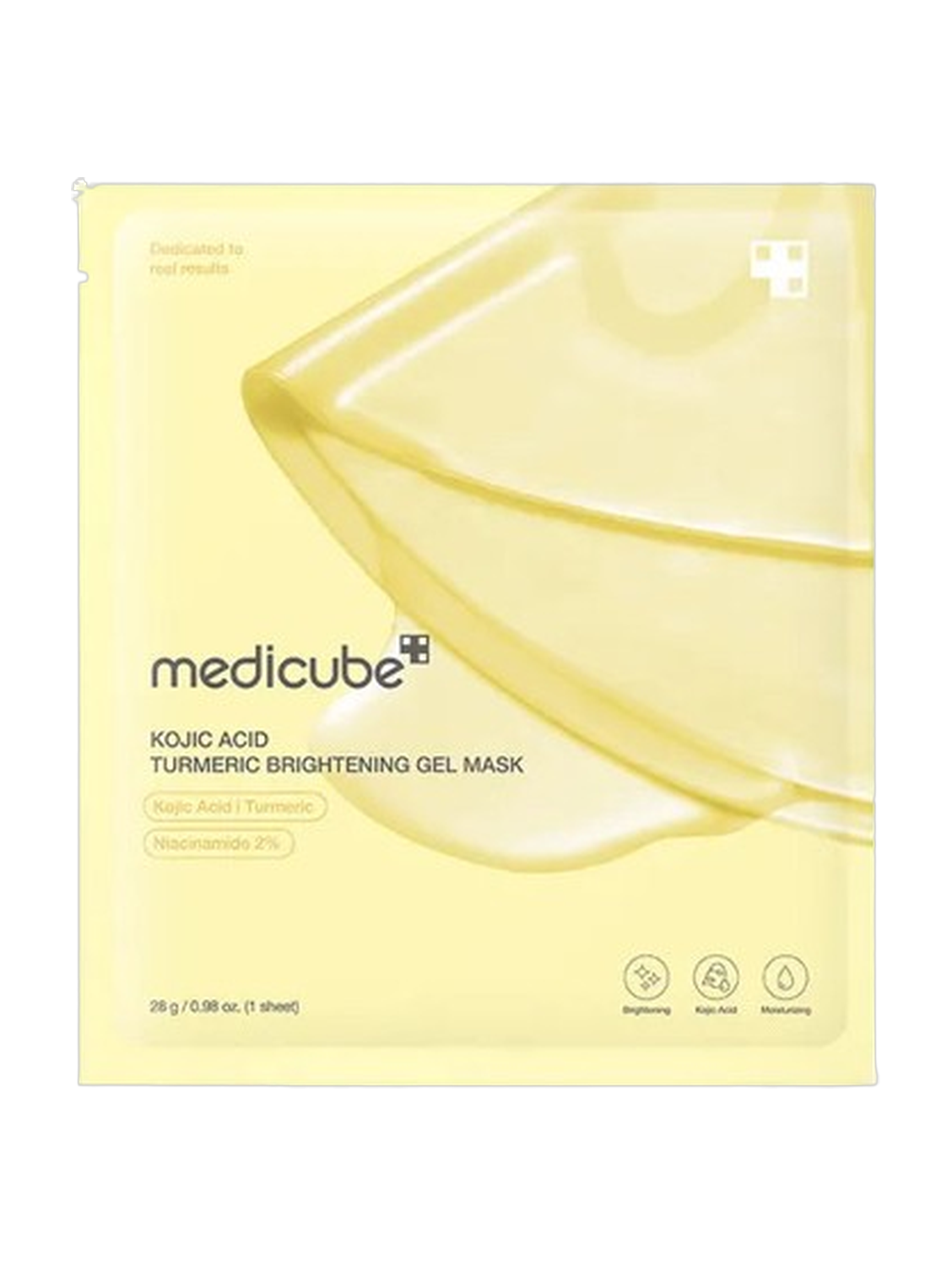Medicube Kojic Acid Turmeric Brightening Gel Mask 28g