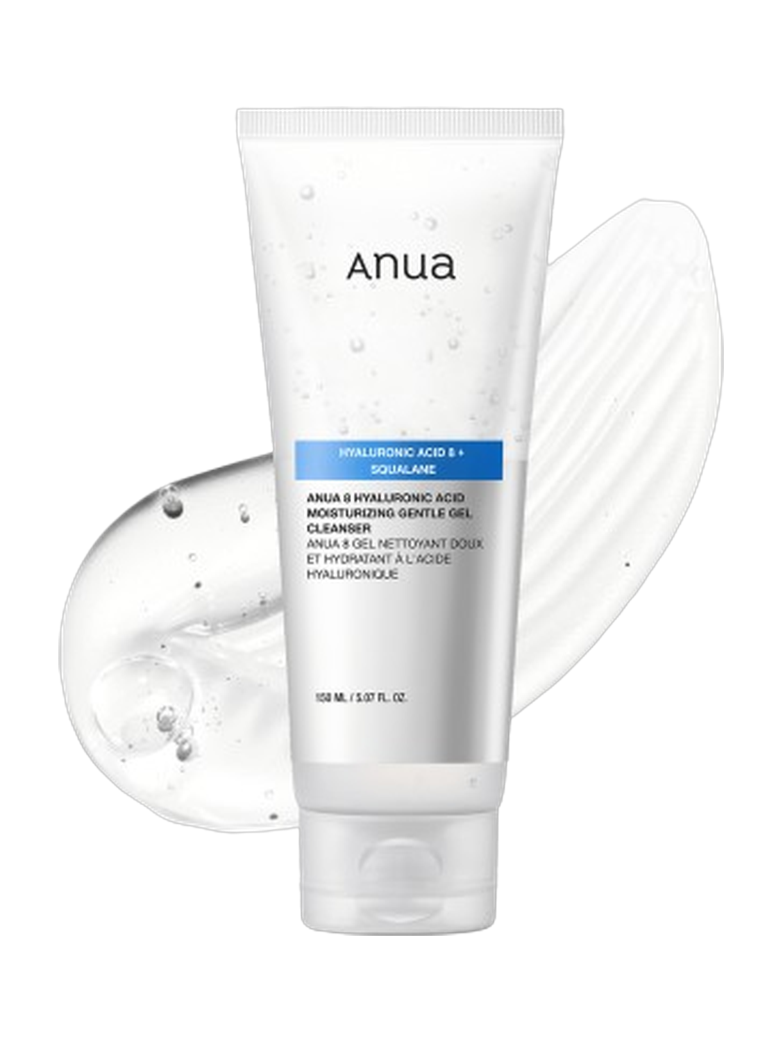 Anua Hyaluronic Acid 8 + Squalane Moisturizing Gentle Gel Cleanser 150Ml