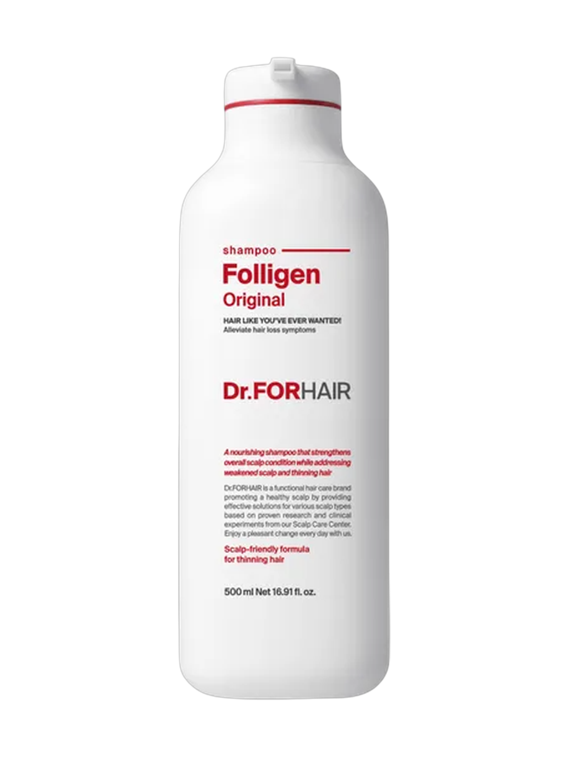 Dr.FORHAIR Folligen Original Shampoo 500Ml