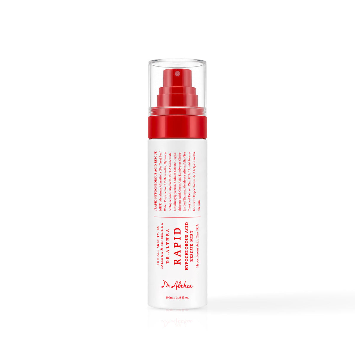 Dr. Althea Rapid Hypochlorous Acid Rescue Mist 100ml