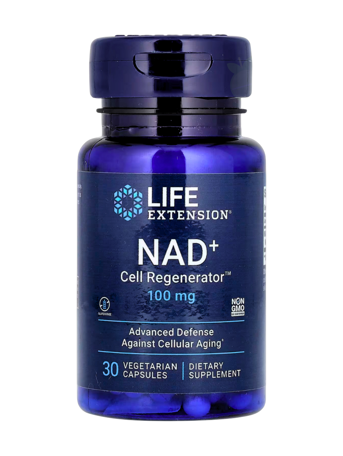 Life Extension NAD+ Cell Regenerator Advanced Defense Against Cellular Aging 100mg 30 Vegetarian Capsules