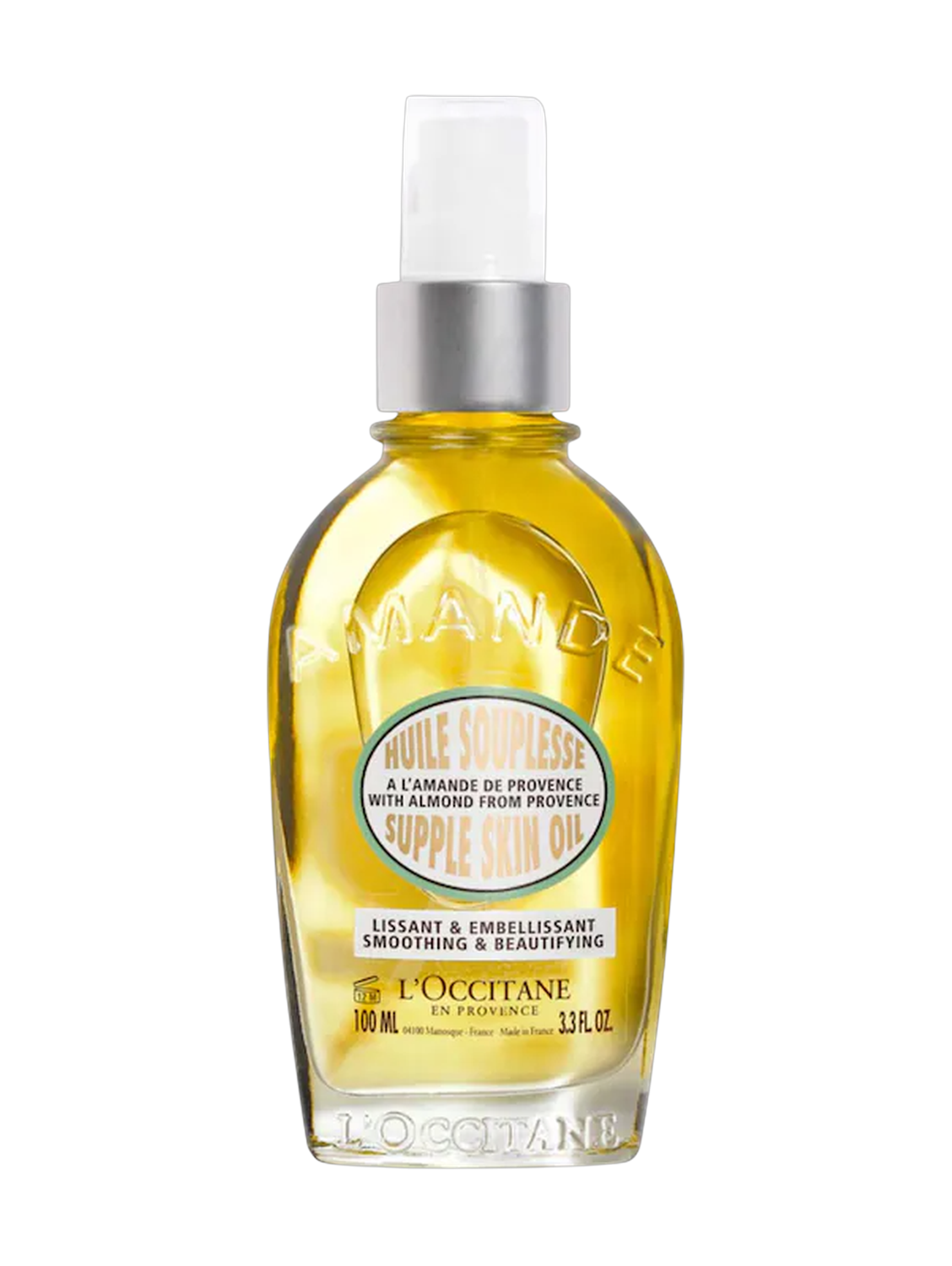 L'Occitane Smoothing and Firming Almond Supple Skin Body Oil 100Ml