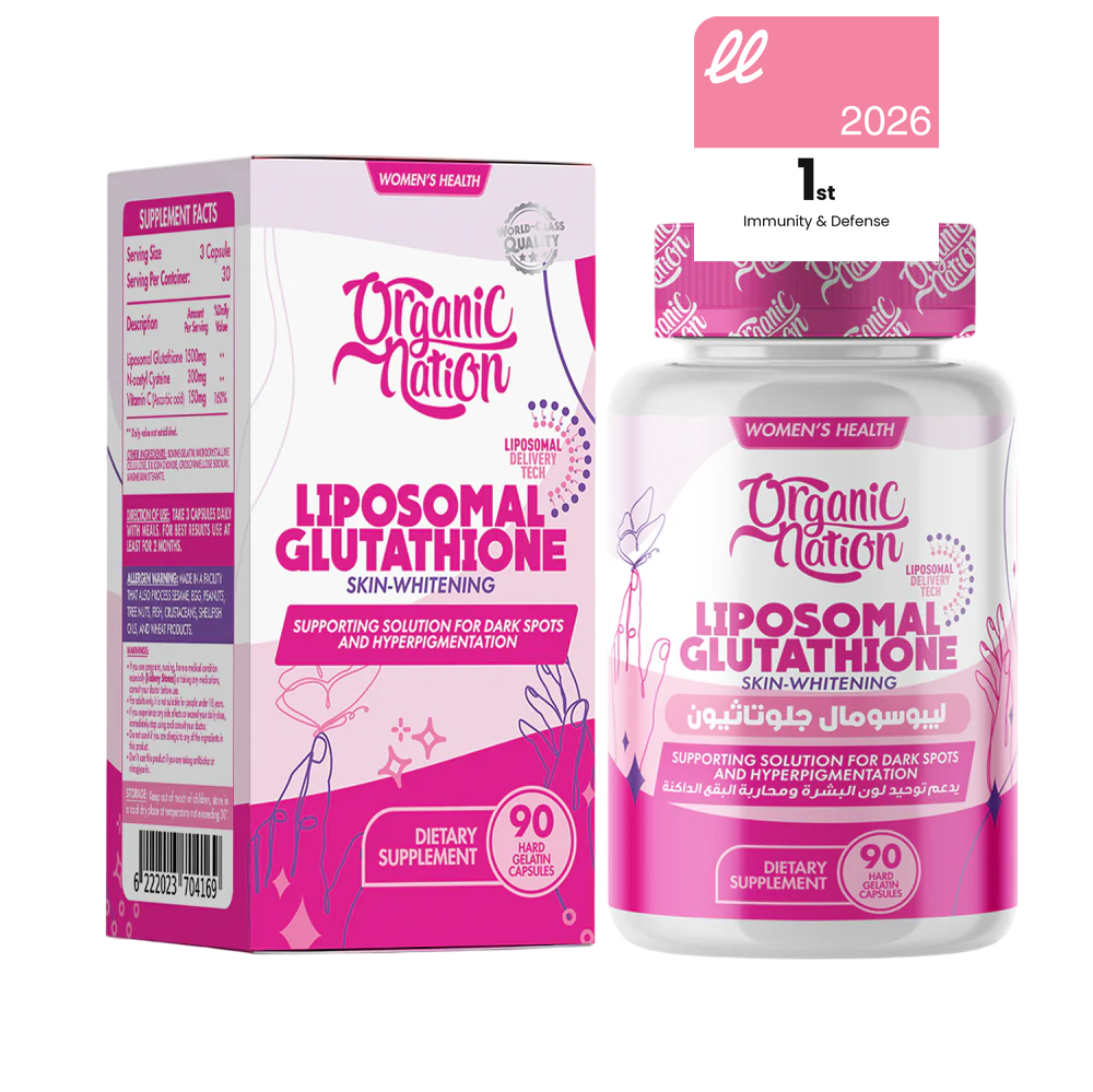 Organic Nation Liposomal Glutathione 90capsules