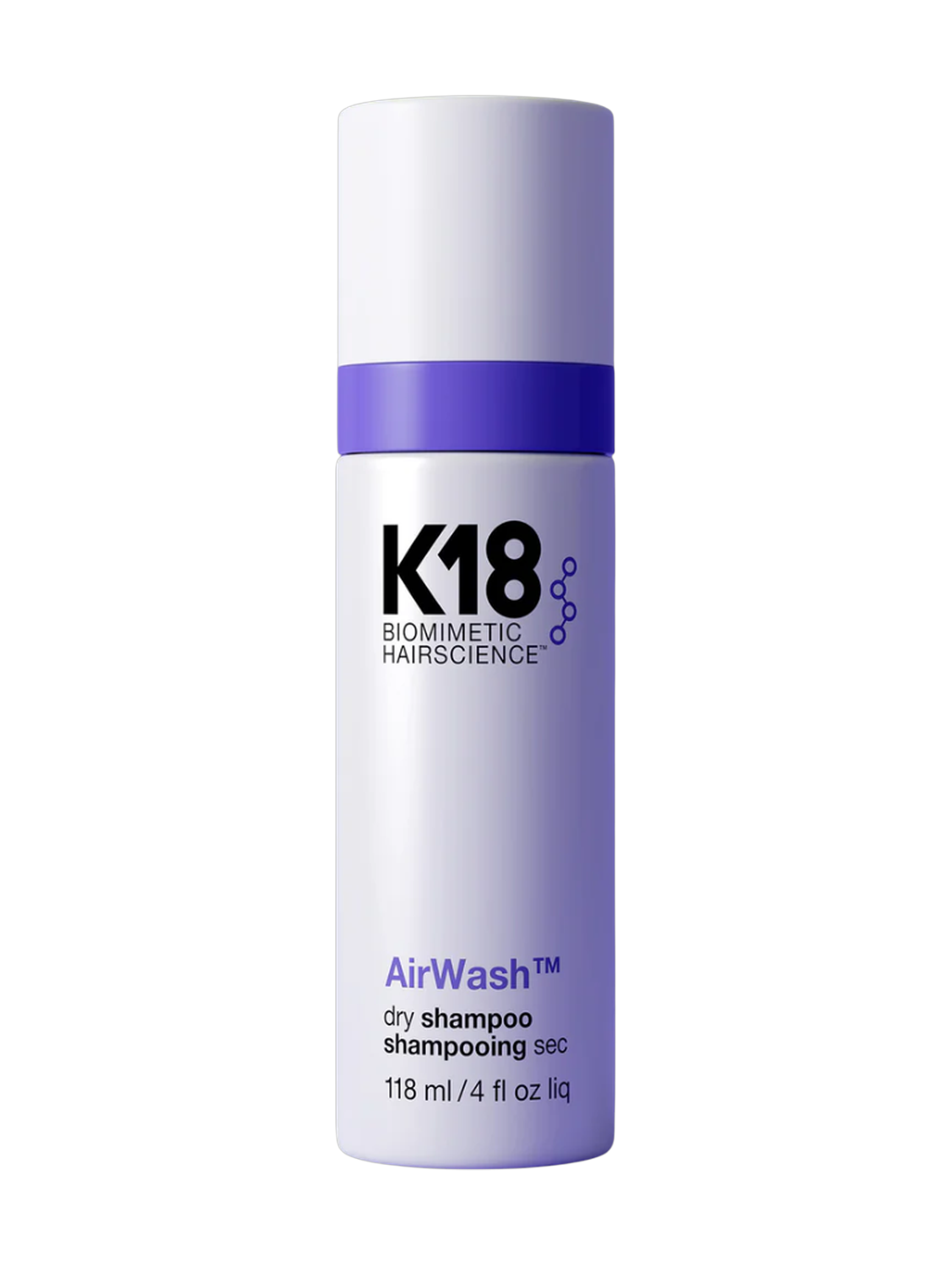K18 AirWash™ Dry Shampoo 118Ml