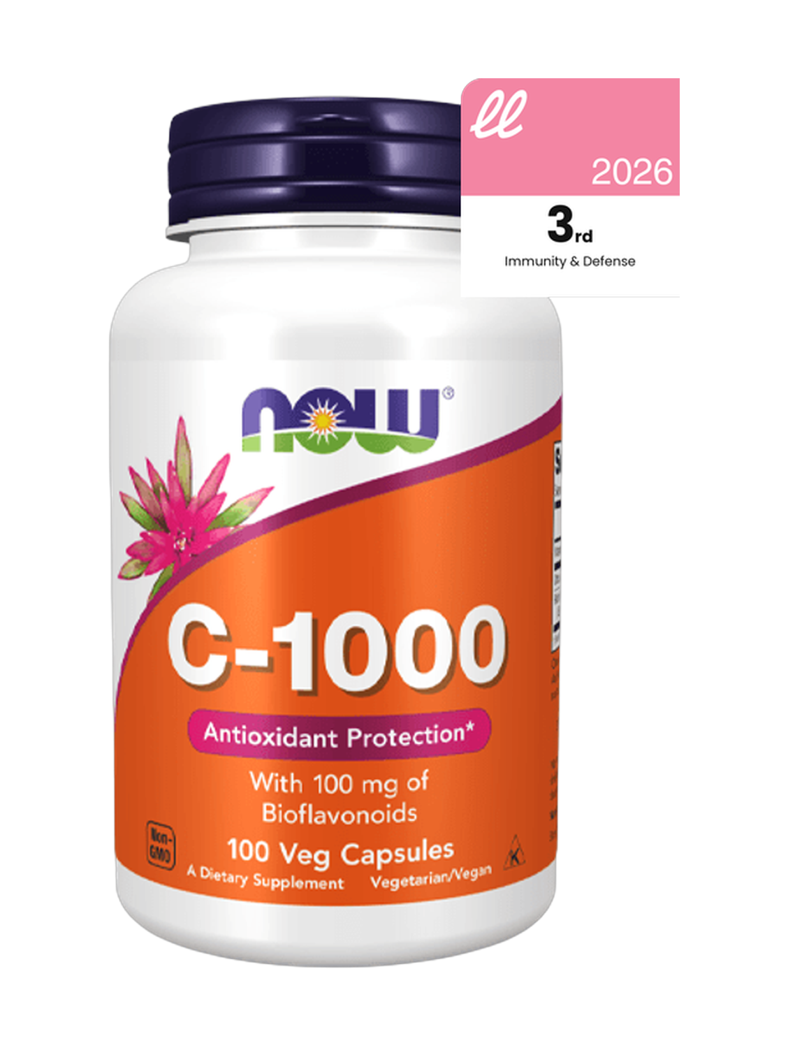 Now C-1000 Immune System Support 100 Veg Capsules