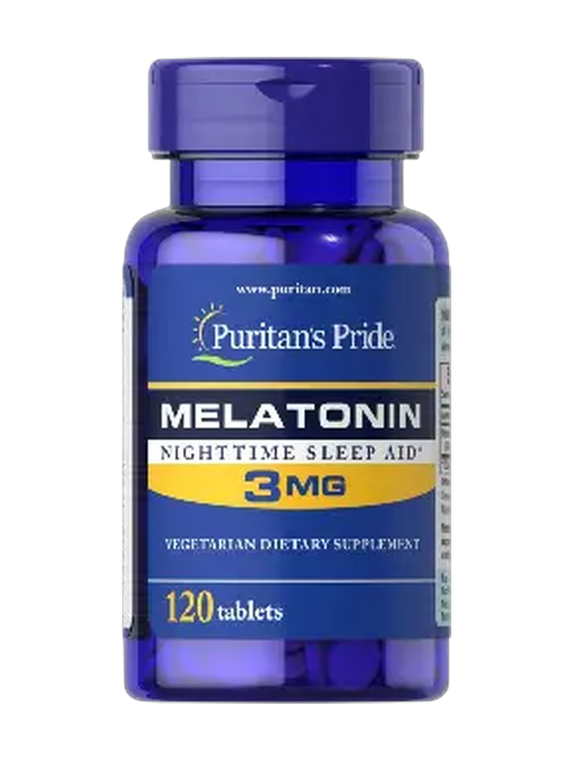 Puritan's Pride Melatonin 3mg 120Capsules