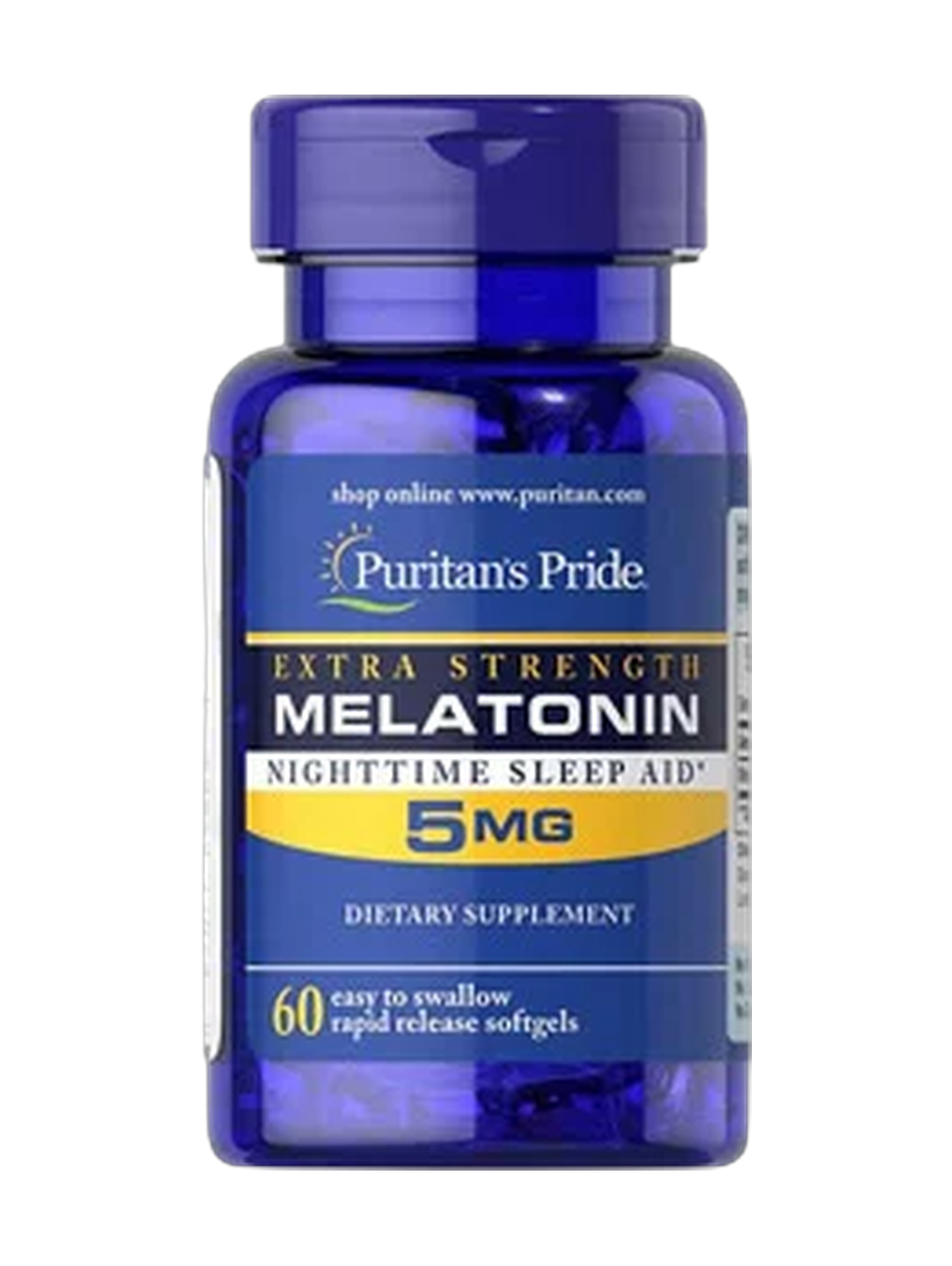 Puritan's Pride Extra Strength Melatonin 5mg 120Capsules