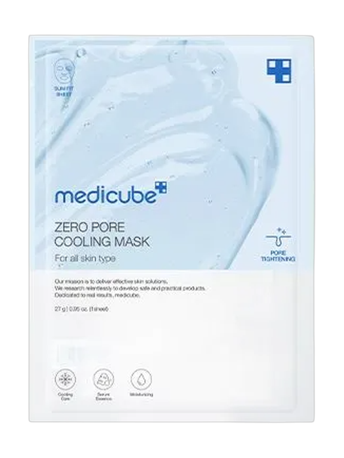 Medicube Zero Pore Cooling Mask 27g