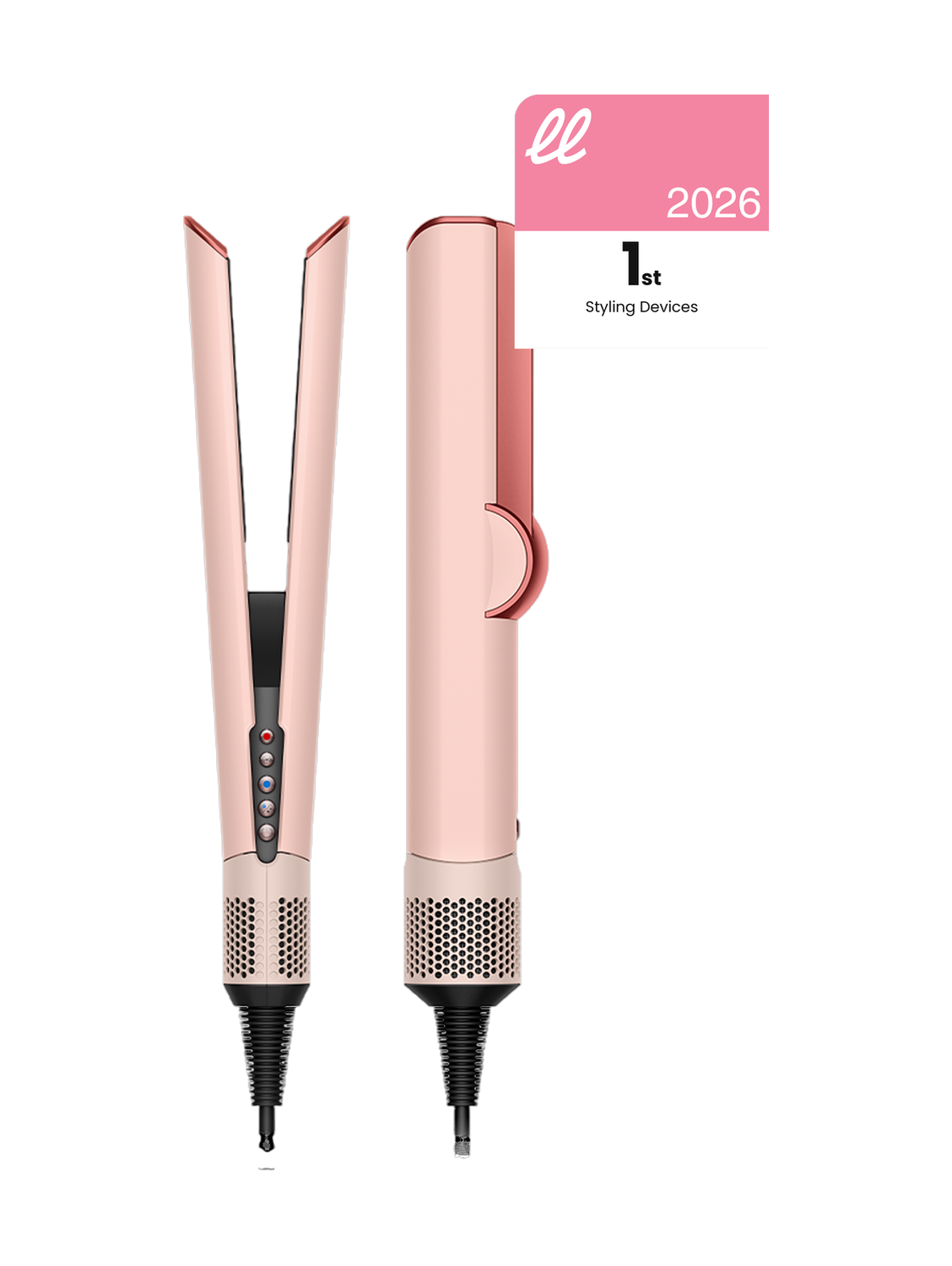 Dyson Airstrait Straightener HT01 Wet to Dry Hair Straightening Ceramic Kanzan Pink
