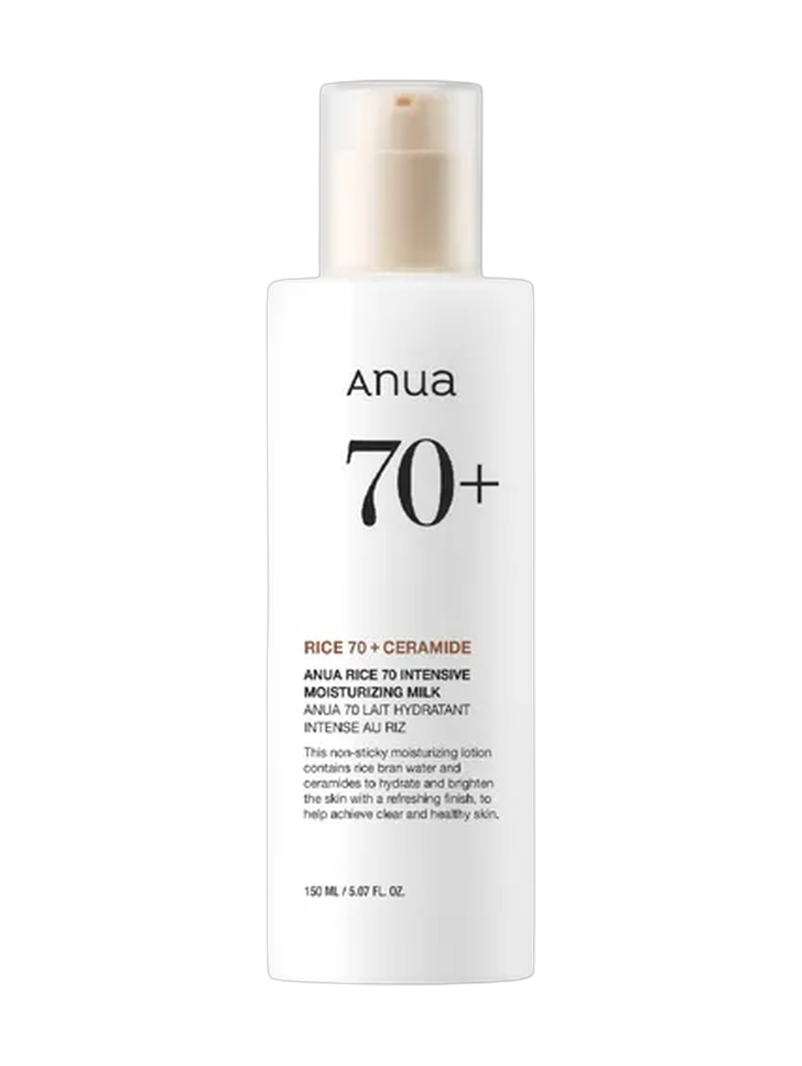 Anua Rice 70 Intensive Moisturizing Milk 150Ml