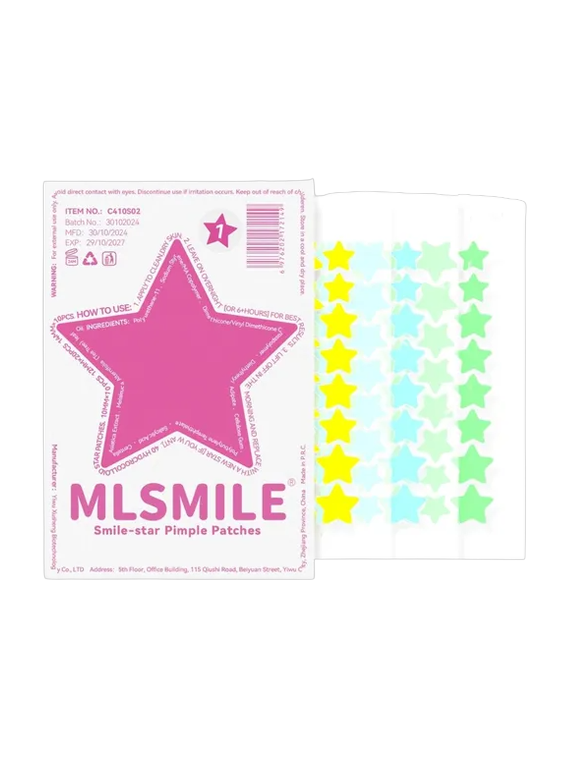Mlsmile Smile Star Pimple Patches