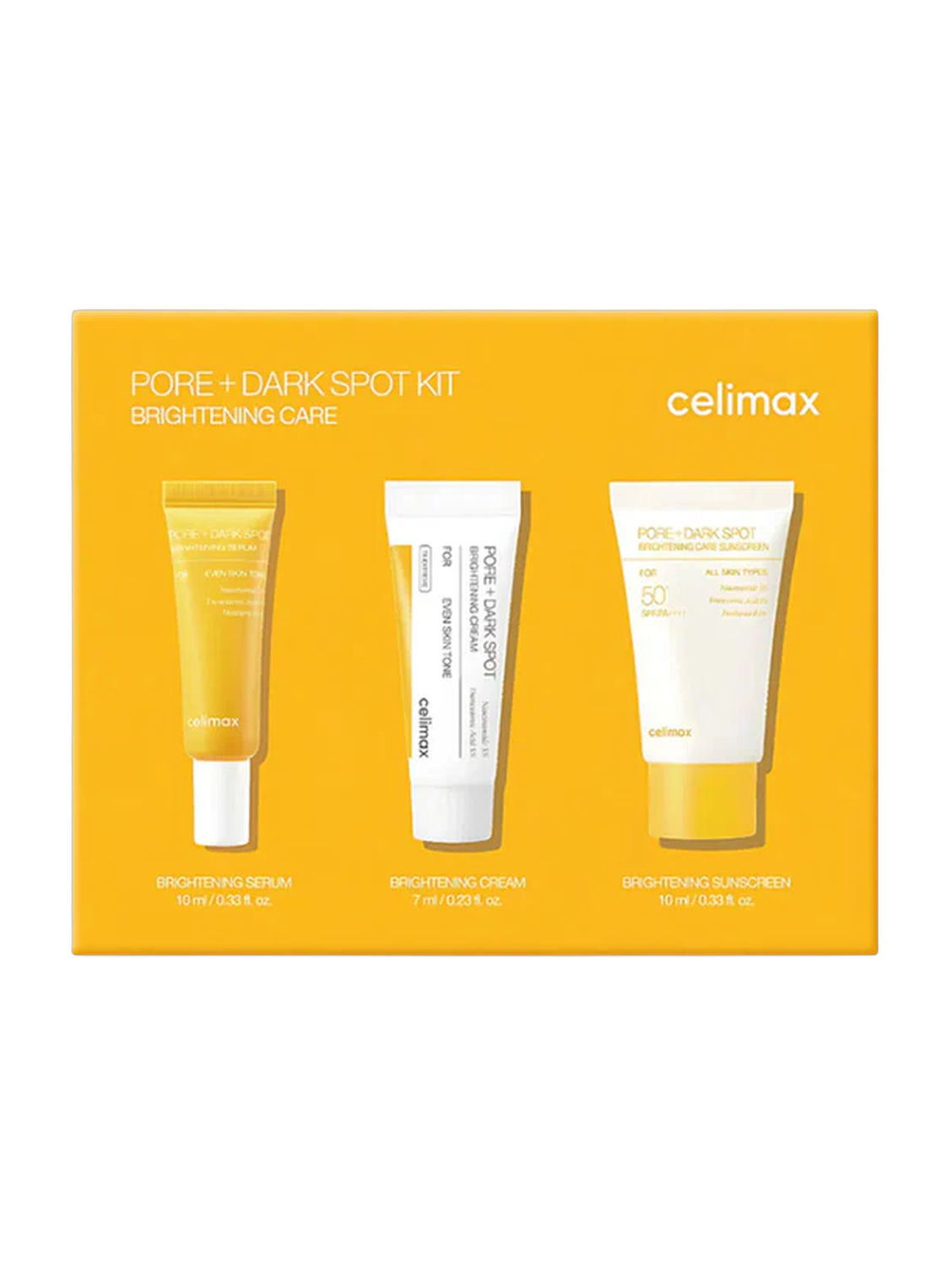 Celimax Pore + Dark Spot Kit Brightening Care