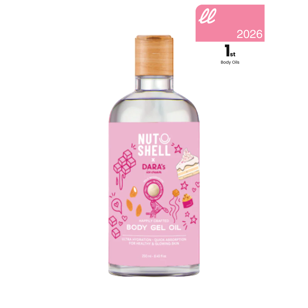 Nutshell x Dara's Body Gel Oil 250Ml