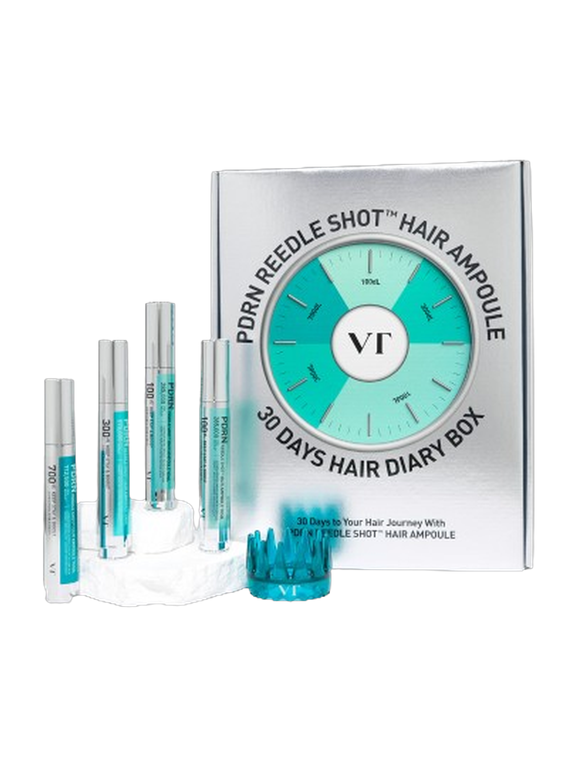 VT PDRN Shot Hair Ampoule 30Days Hair Diary Box