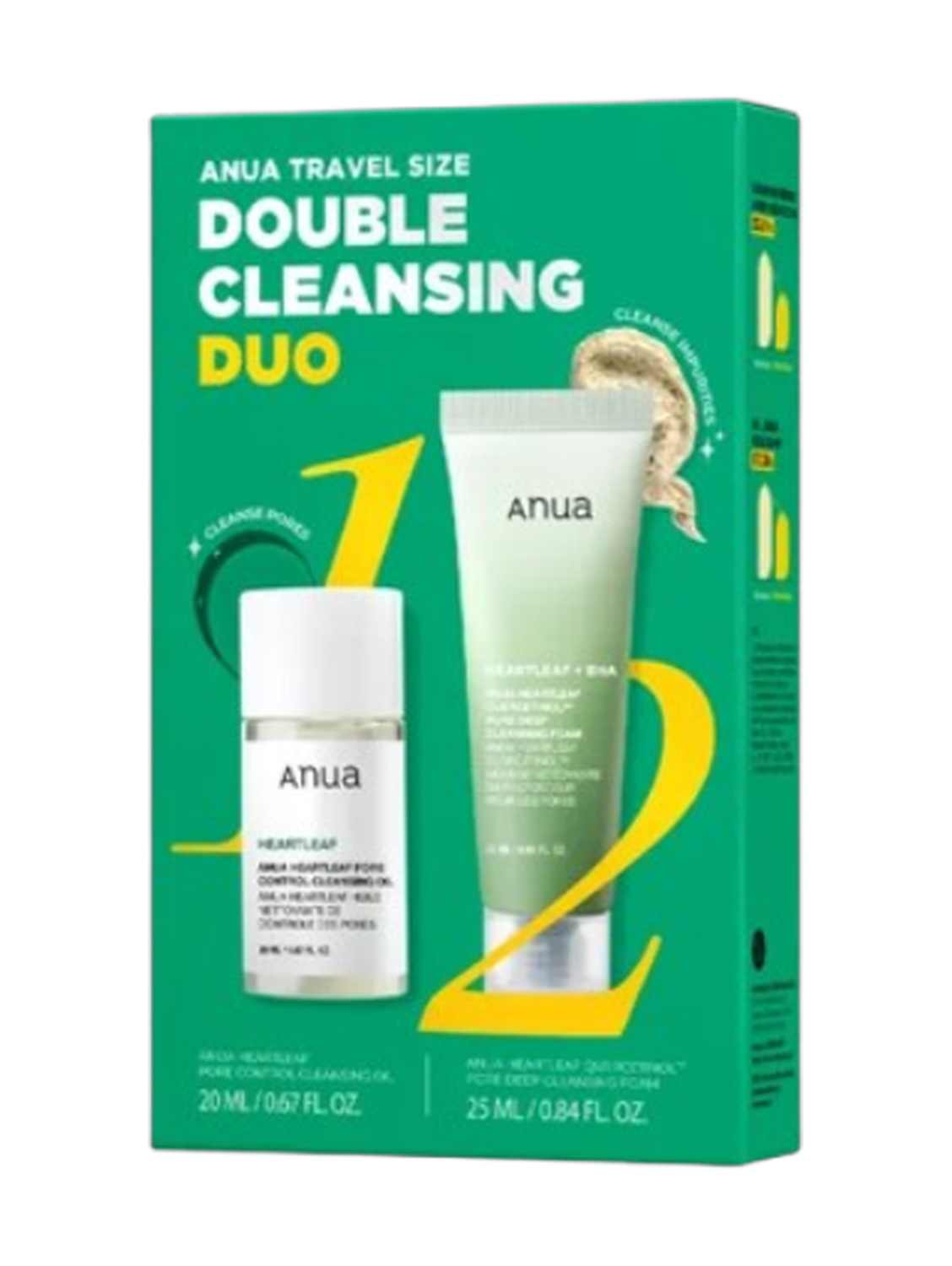 Anua Travel Size Double Cleansing Duo Set