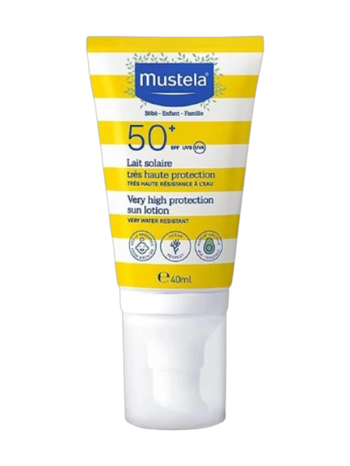 Mustela Very High Protection SPF 50+ Sun Lotion 40Ml