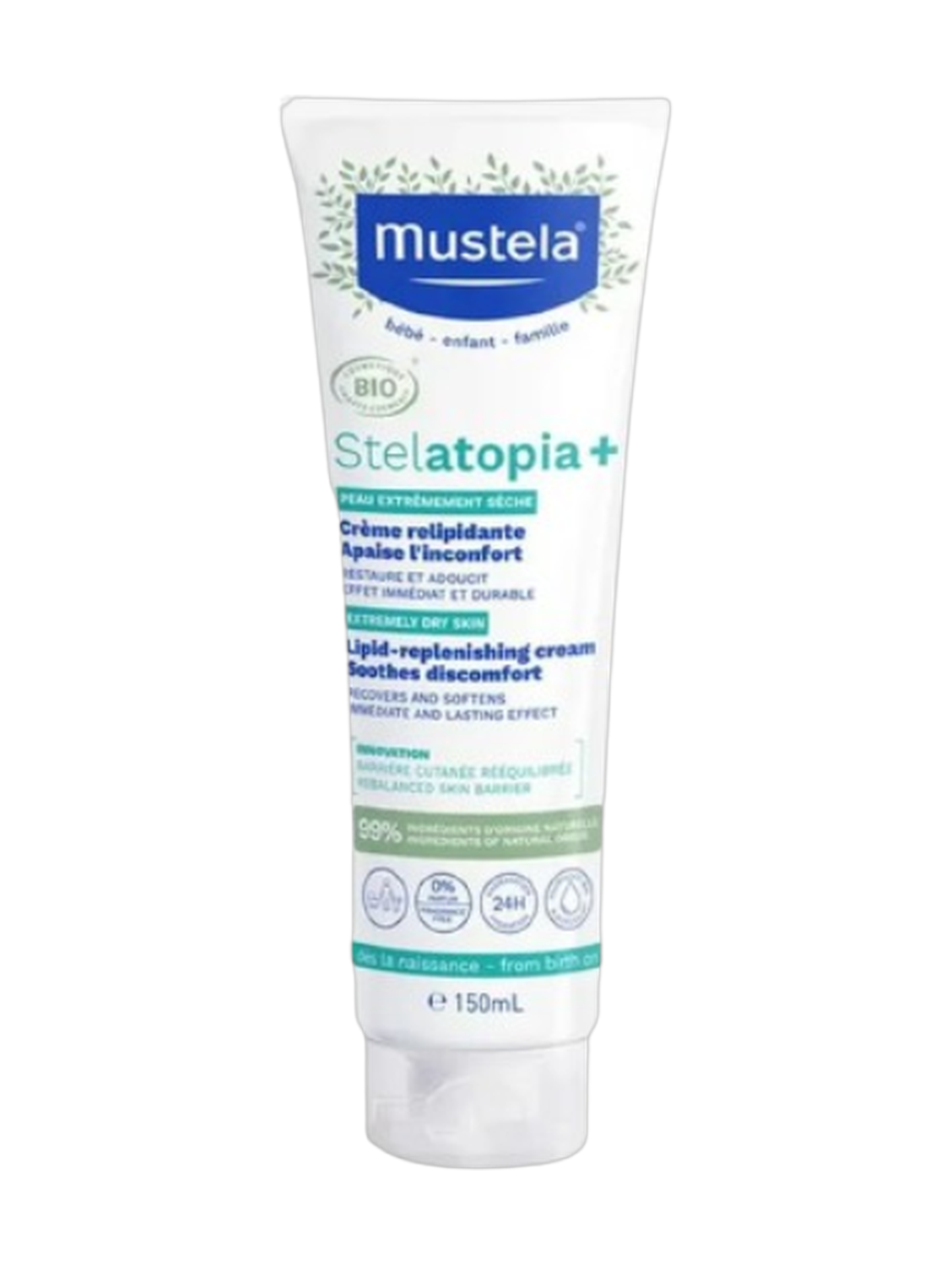 Mustela Stelatopia+ Lipid Replenishing Cream 150Ml