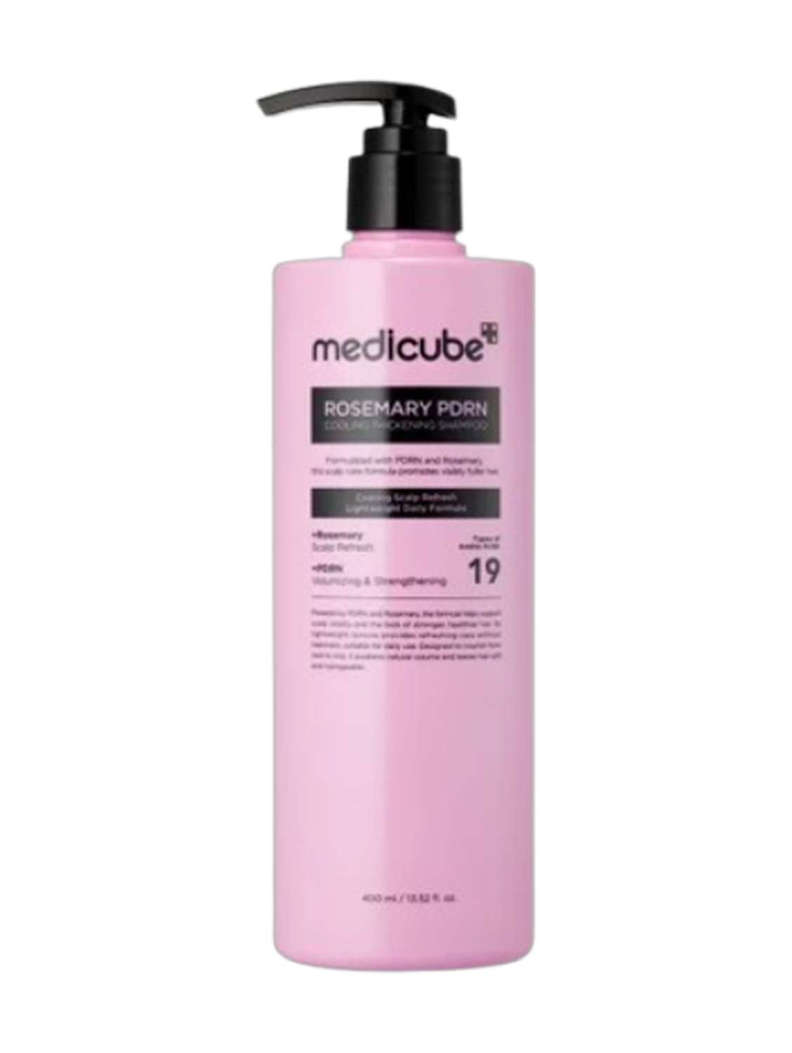 Medicube Rosemary PDRN Cooling Thickening Shampoo Shampoo 400Ml