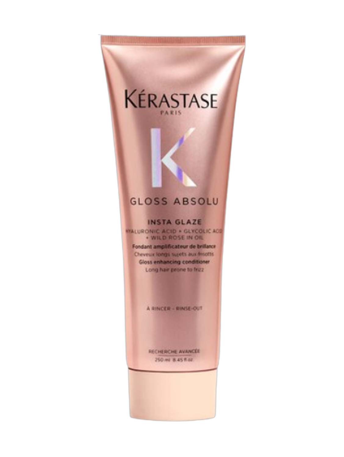 Kérastase Gloss Absolu Insta Glaze Hyaluronic acid+ Glycolic Acid + Wild Rose In Oil Gloss enhancing Conditioner 250Ml