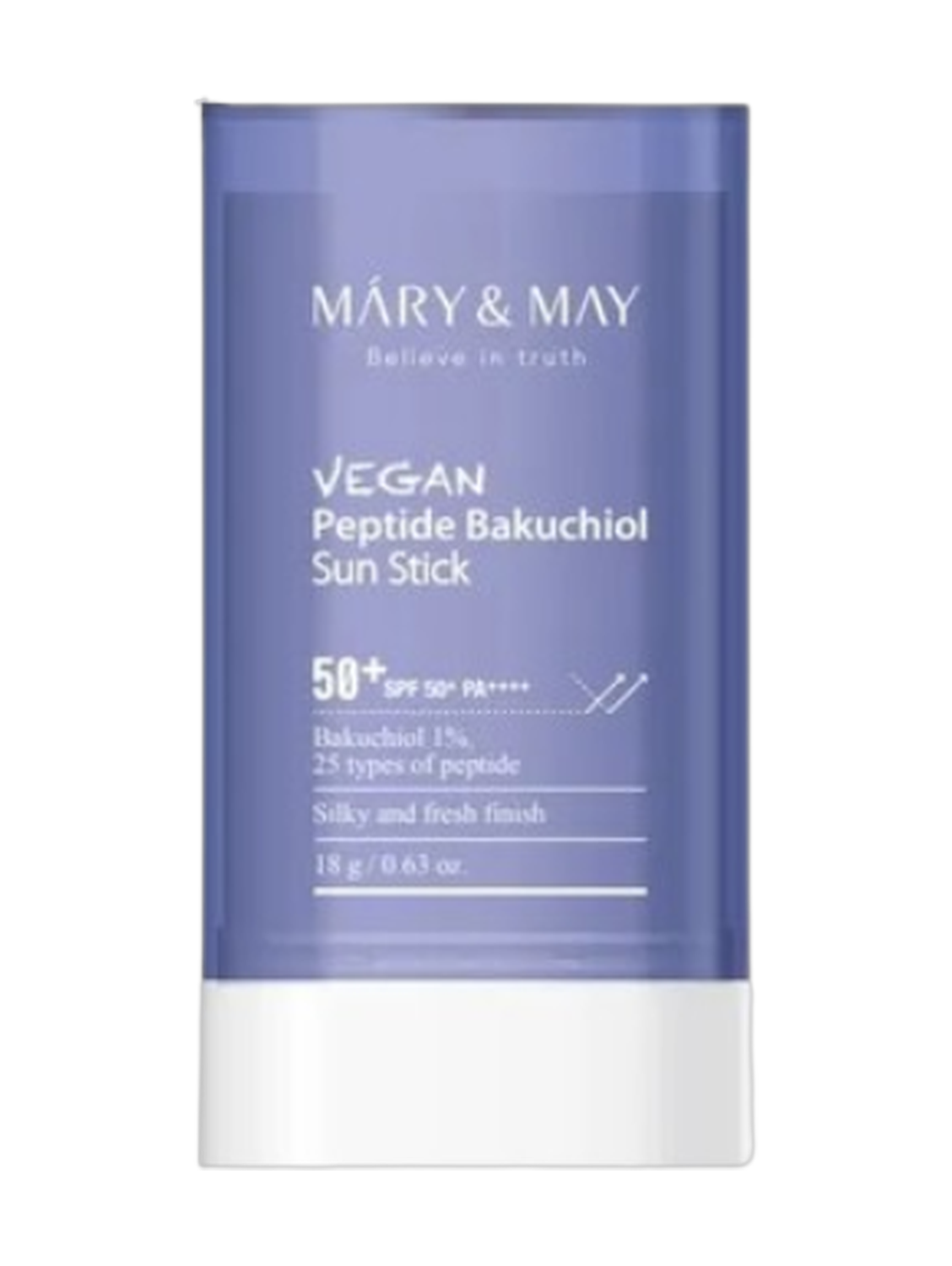 Mary&May Vegan Peptide Bakuchiol Sun Stick SPF50+ PA++++ 18g