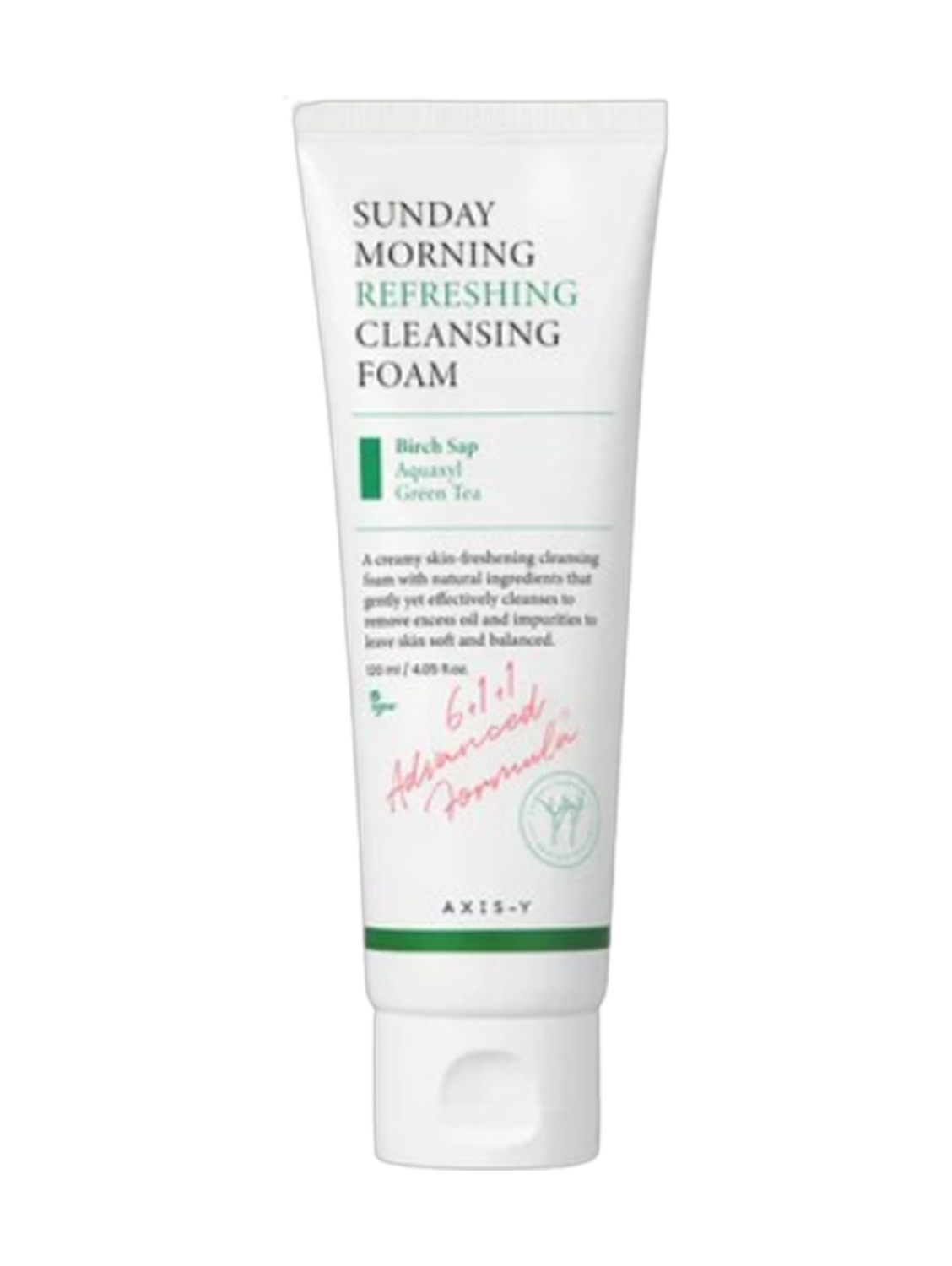Axis-Y Sunday Morning Refreshing Cleansing Foam 120Ml