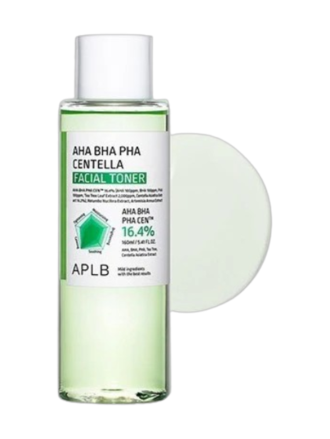 APLB AHA BHA PHA Centella Facial Toner 160Ml