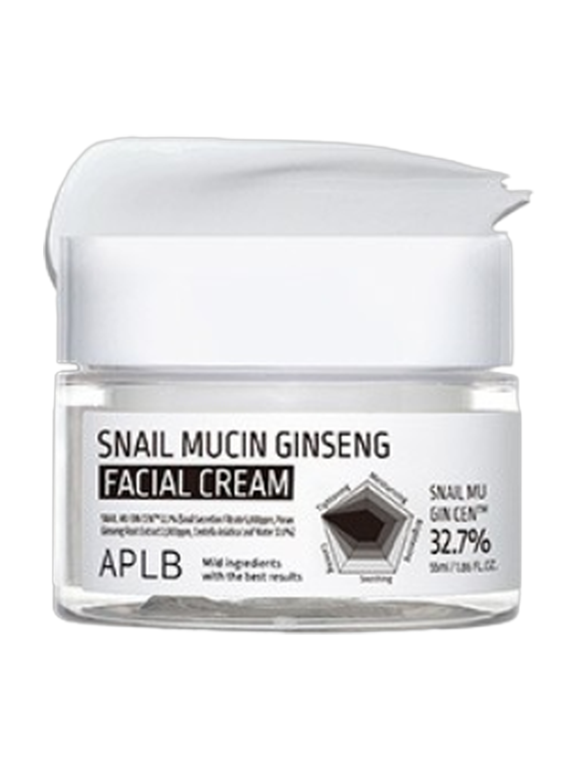 APLB Snail Mucin Ginseng Facial Cream 55Ml