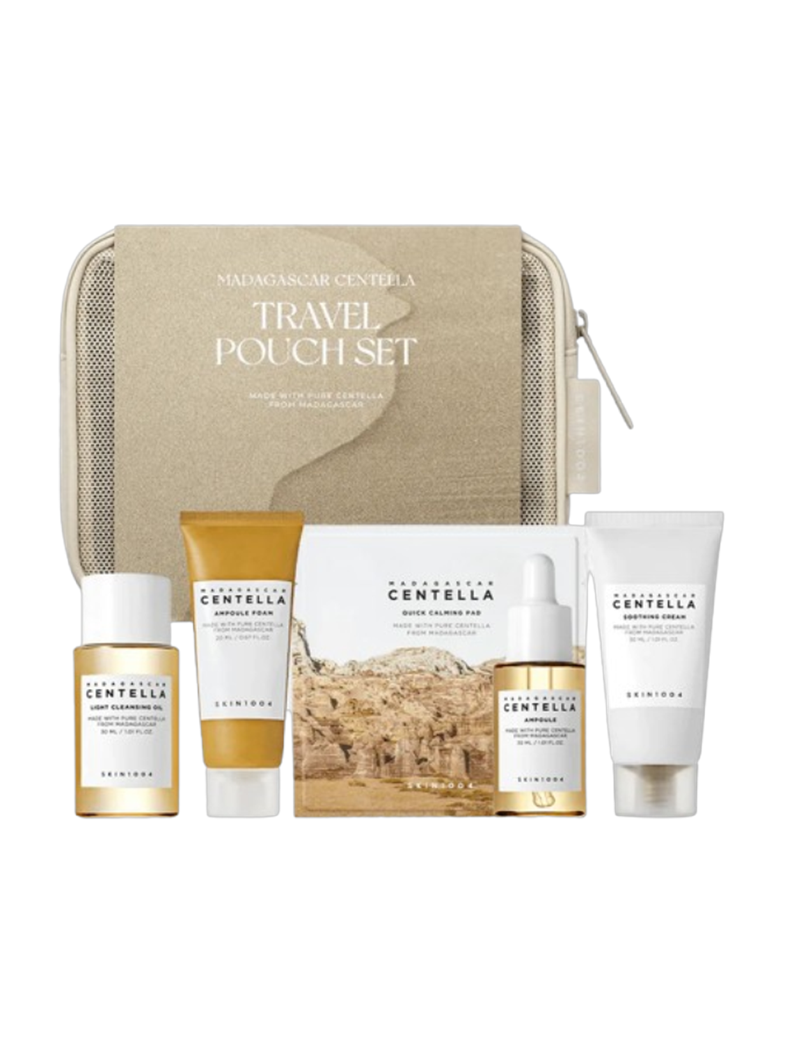 SKIN1004 Madagascar Centella Travel Kit + Pouch