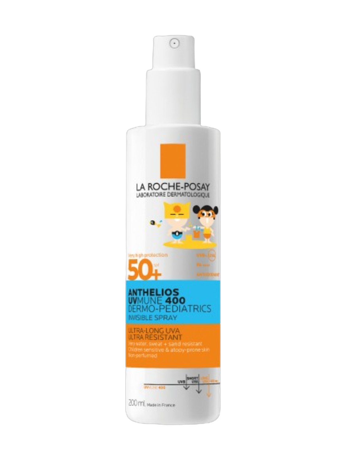 La Roche-Posay Anthelios Dermo Pediatrics Sunscreen Kids 50 Spray 200Ml