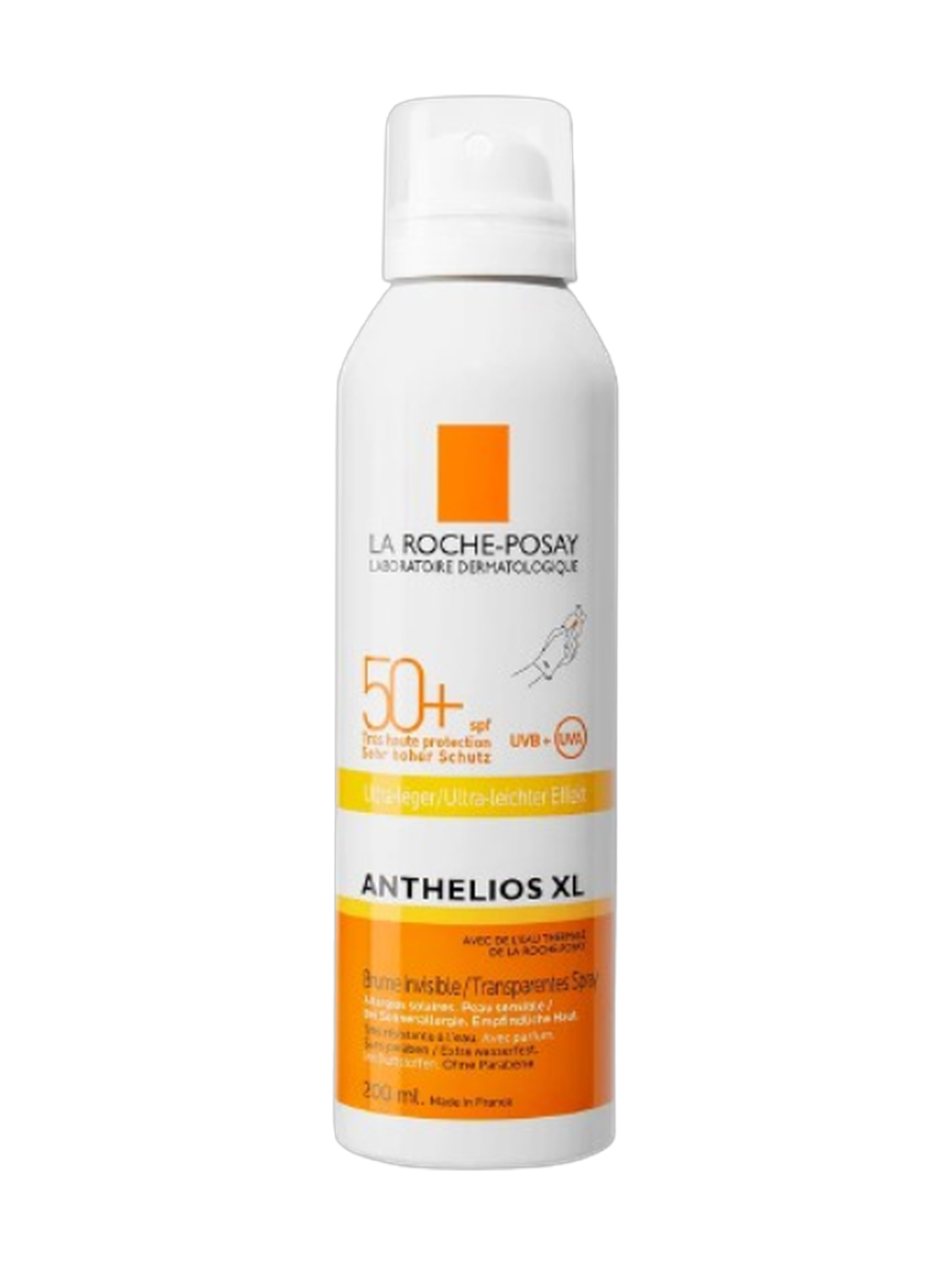 La Roche-Posay Anthelios Invisible Mist Ultra-Light SPF50+ 200Ml