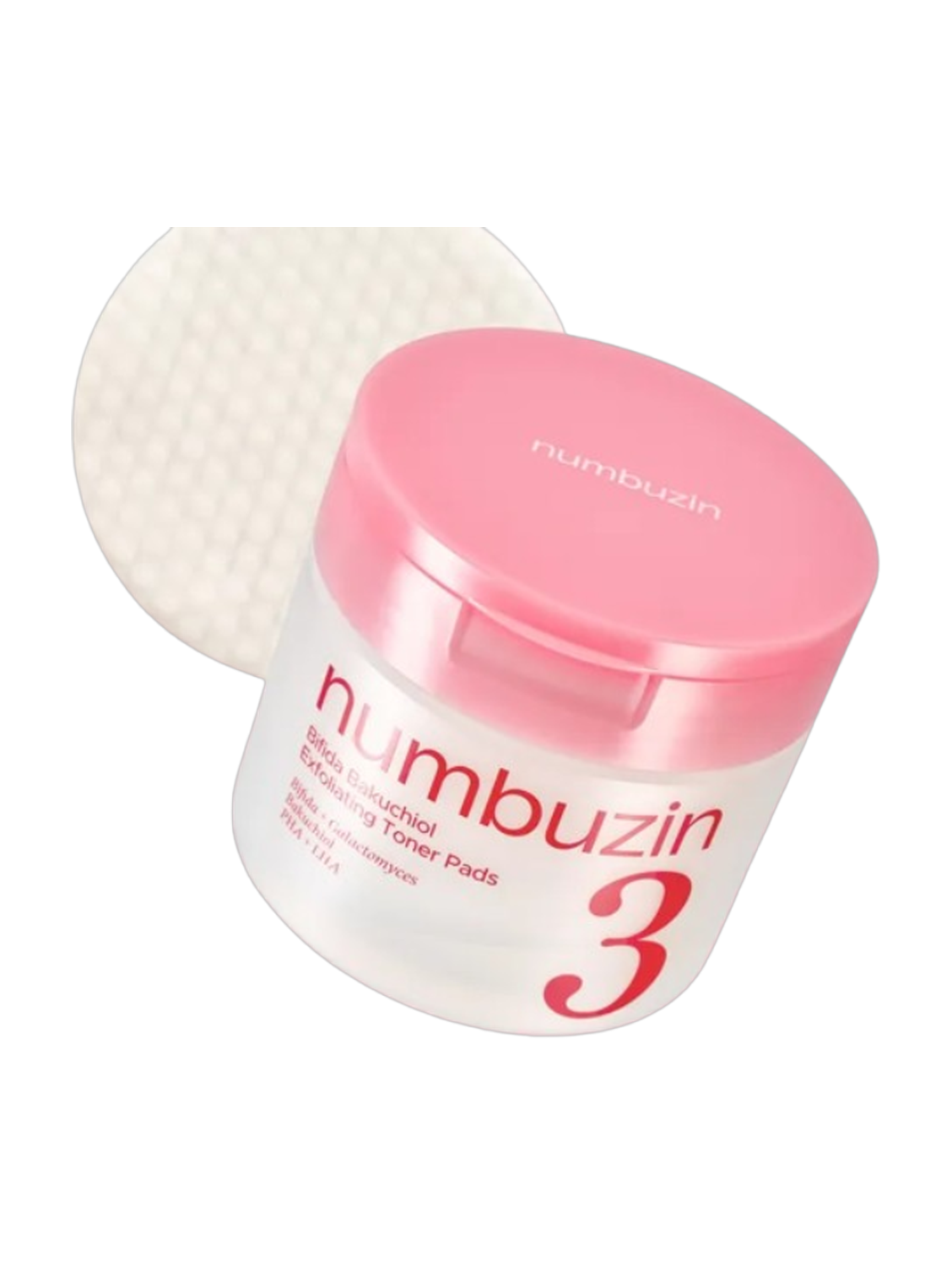 Numbuzin No.3 Bifida Bakuchiol Exfoliating Toner Pads 70Pads