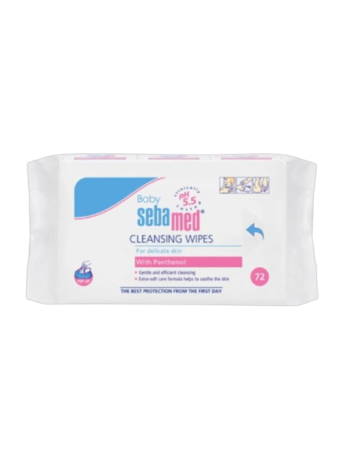 Sebamed Baby Cleansing Wipes 72Wipes