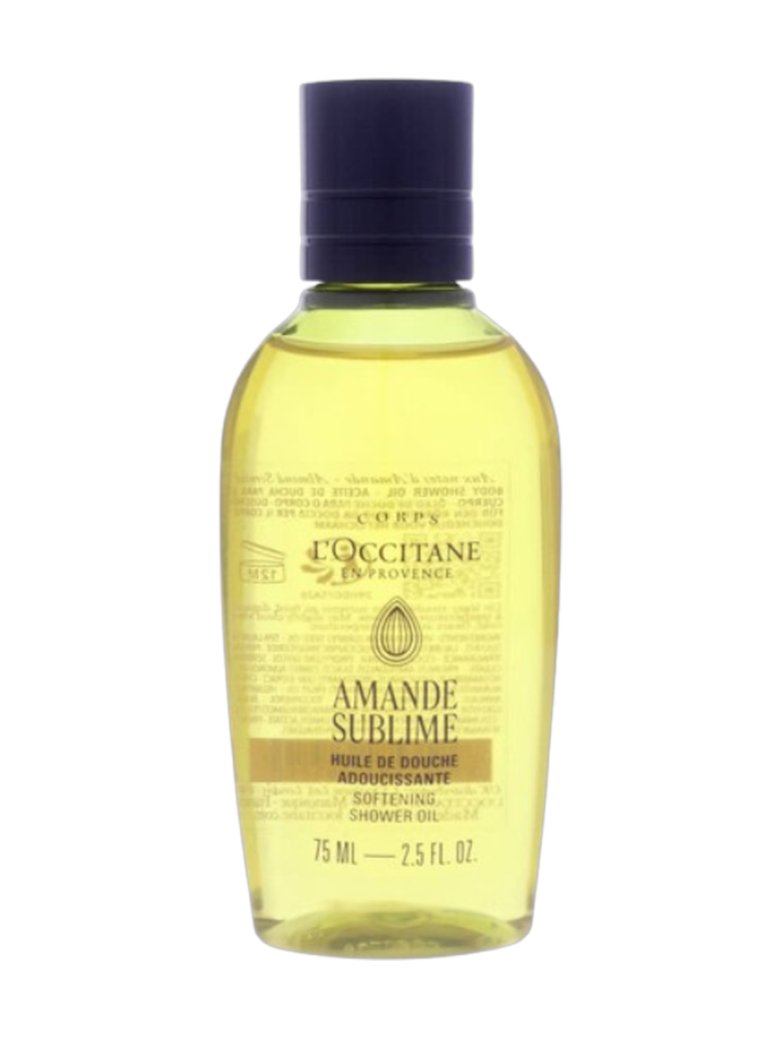 L'Occitane Almond Sublime Softening Shower Oil 75Ml