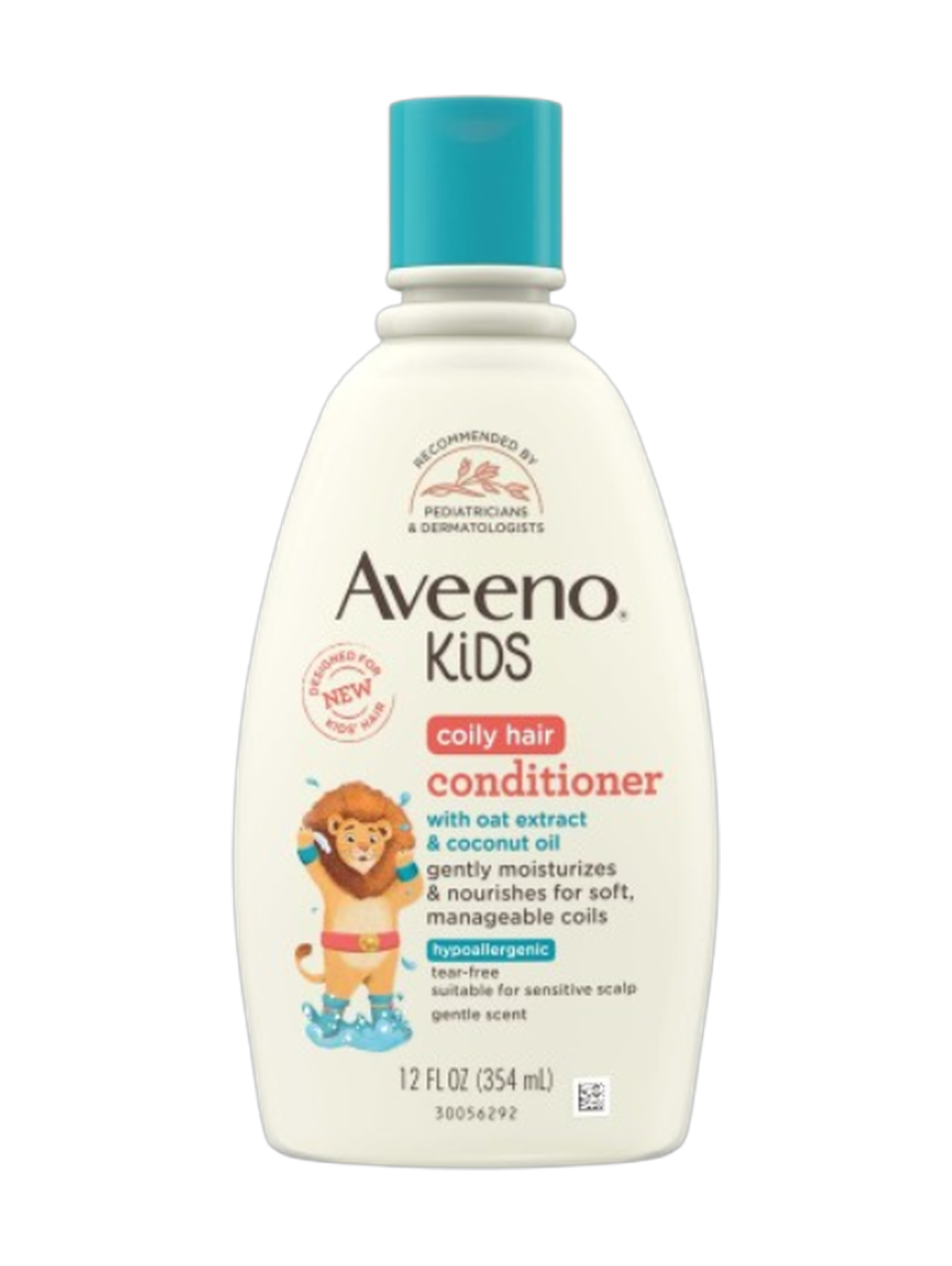 Aveeno Kids Curly Hair Conditioner with Oat Extract & Coconut Oil 354Ml