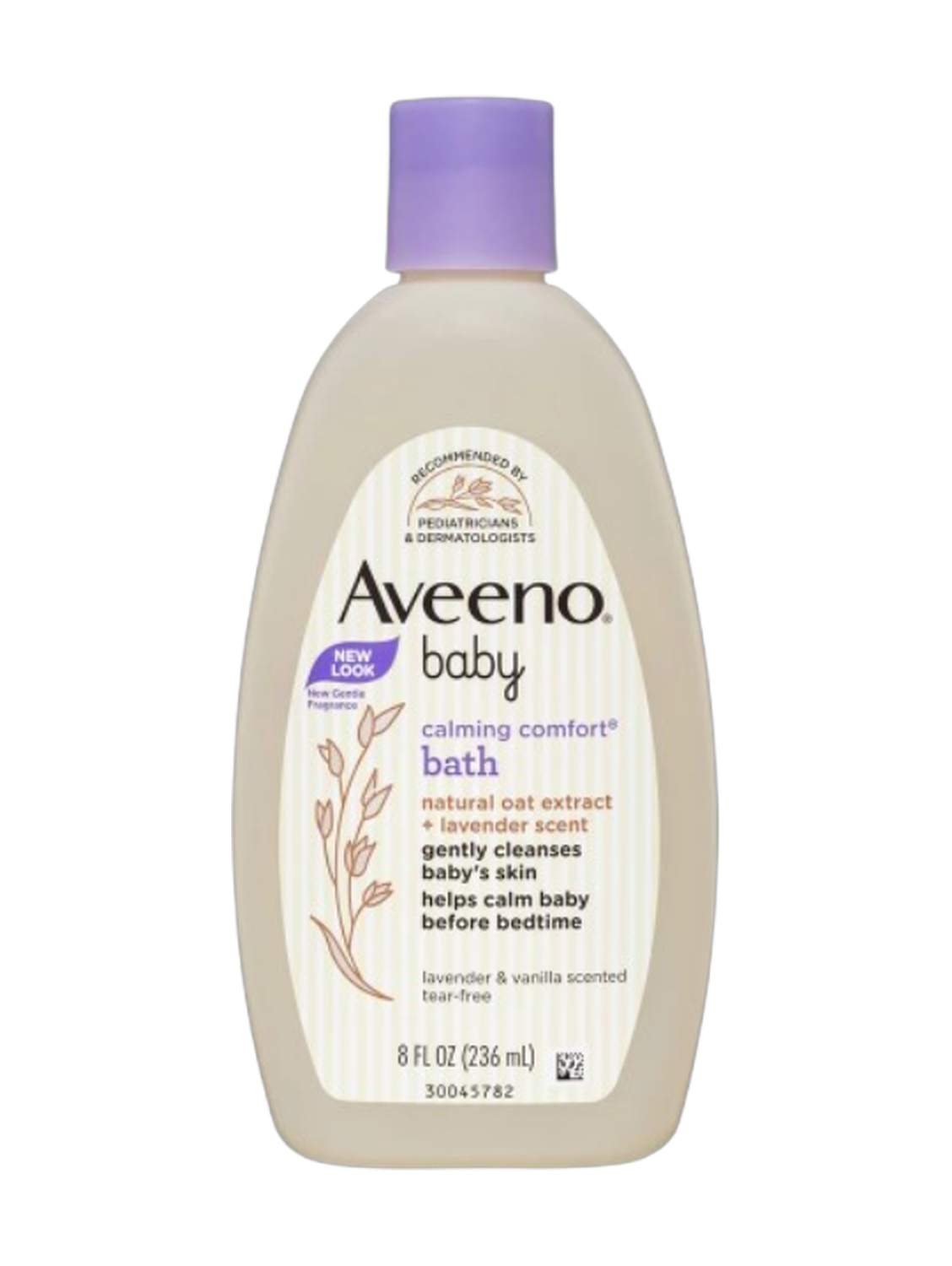 Aveeno Baby Calming Comfort Bath with Relaxing Lavender & Vanilla Scent 236Ml