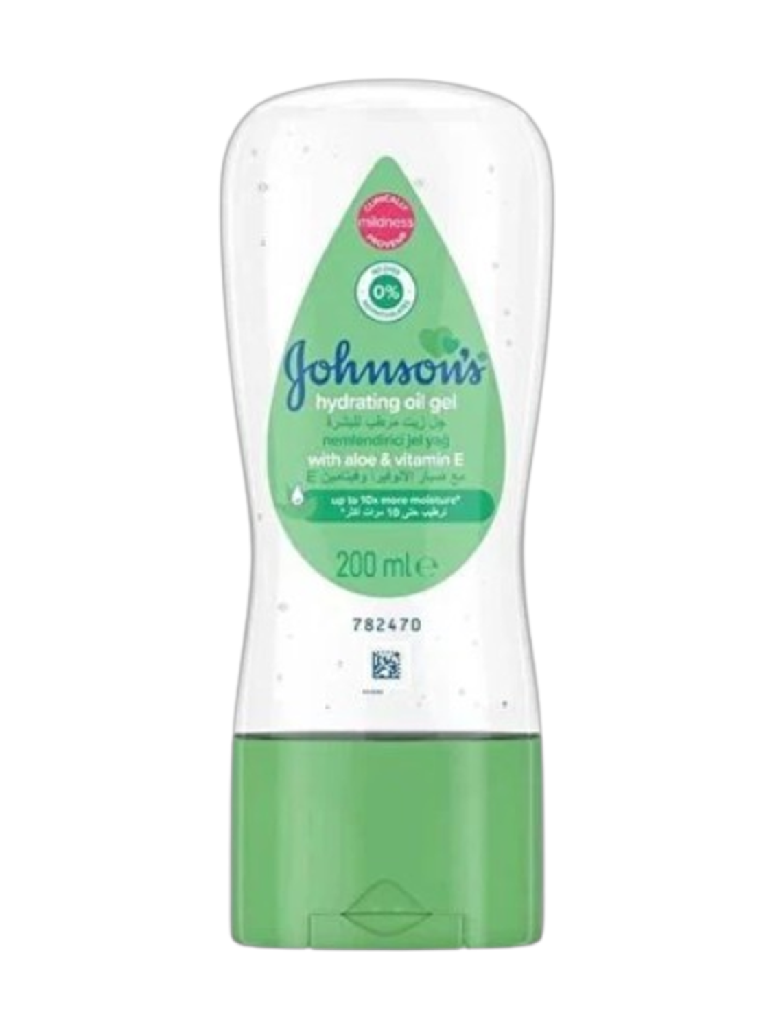 Johnson's Hydrating Gel Oil with Aloe Vera and Vitamin E 200Ml