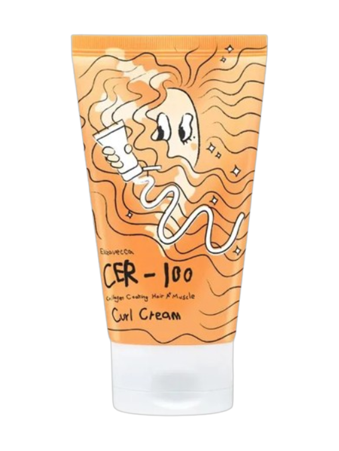Elizavecca Cer-100 Collagen Coating Hair A+ Muscle Curl Cream 120Ml