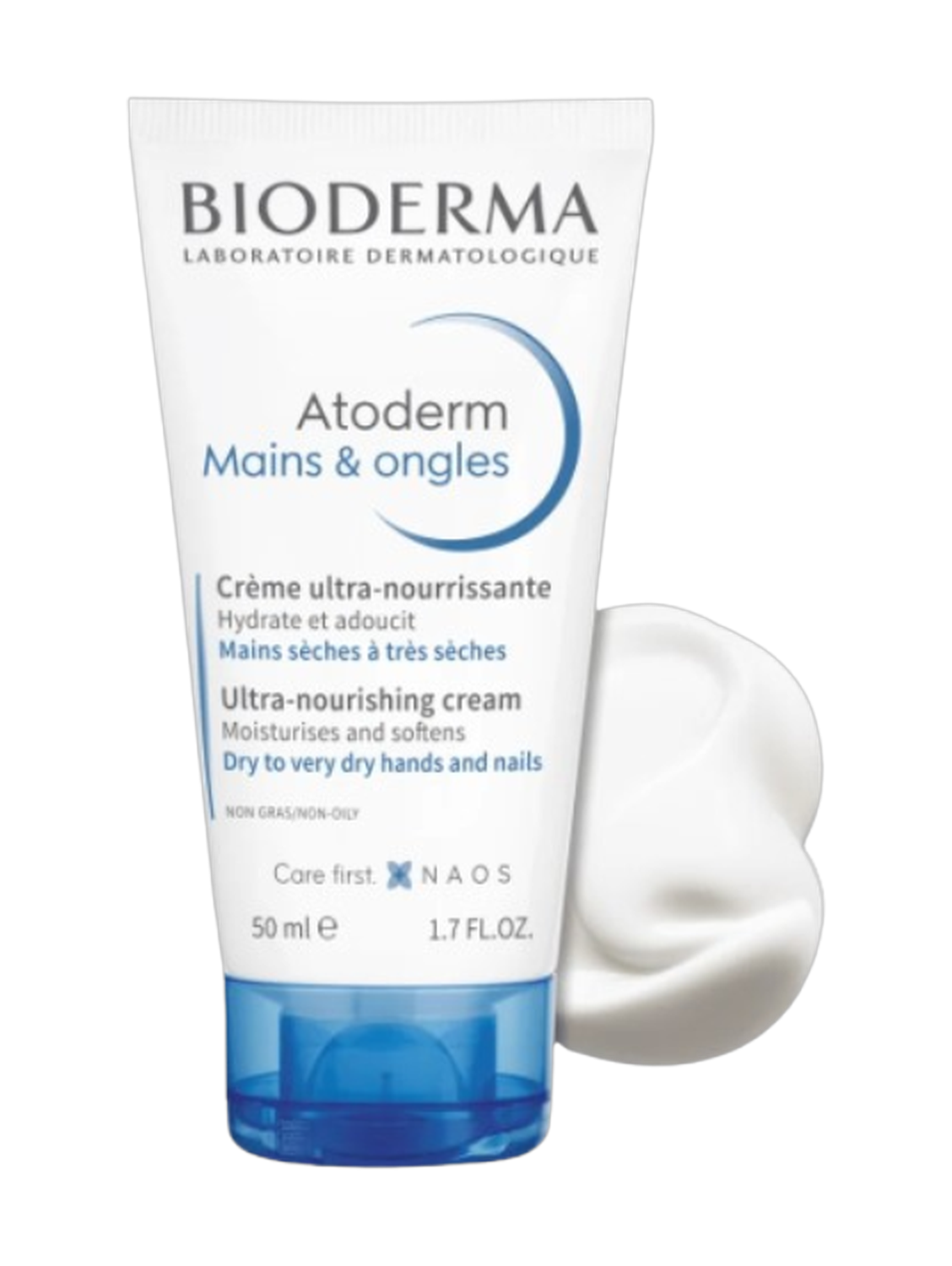 BIODERMA Ultra Nourishing Hand & Nail Cream 50Ml