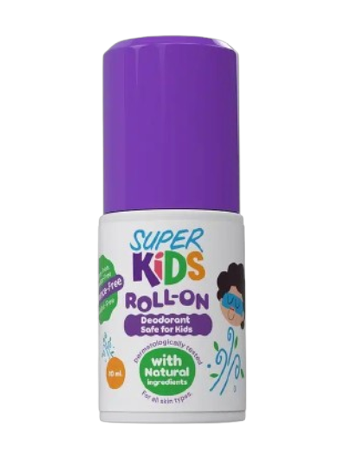 Super Kids Fragrance Free Scent Roll-On Deodorant 30Ml