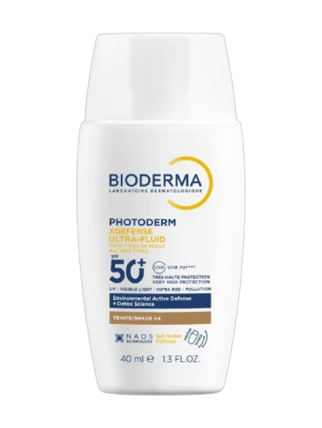 Bioderma Photoderm Xdefense Ultra Fluid SPF 50+ Tinted Sunscreen Shade 04 40Ml