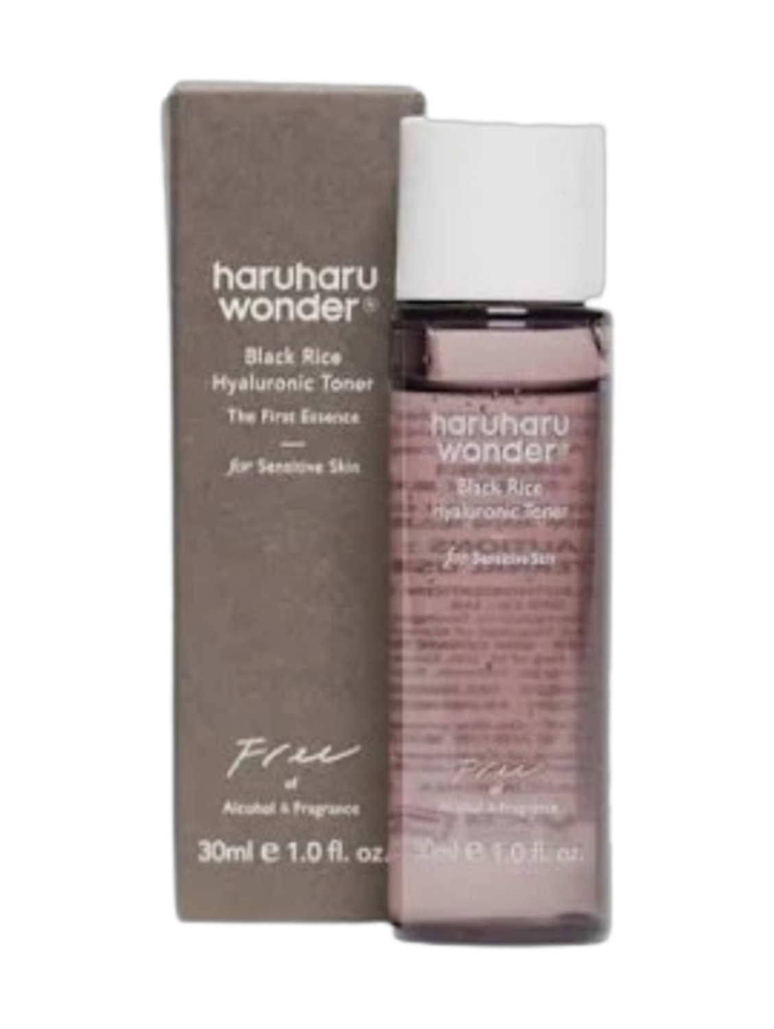 Haruharu Wonder Black Rice Hyaluronic Toner Fragrance Free 30Ml